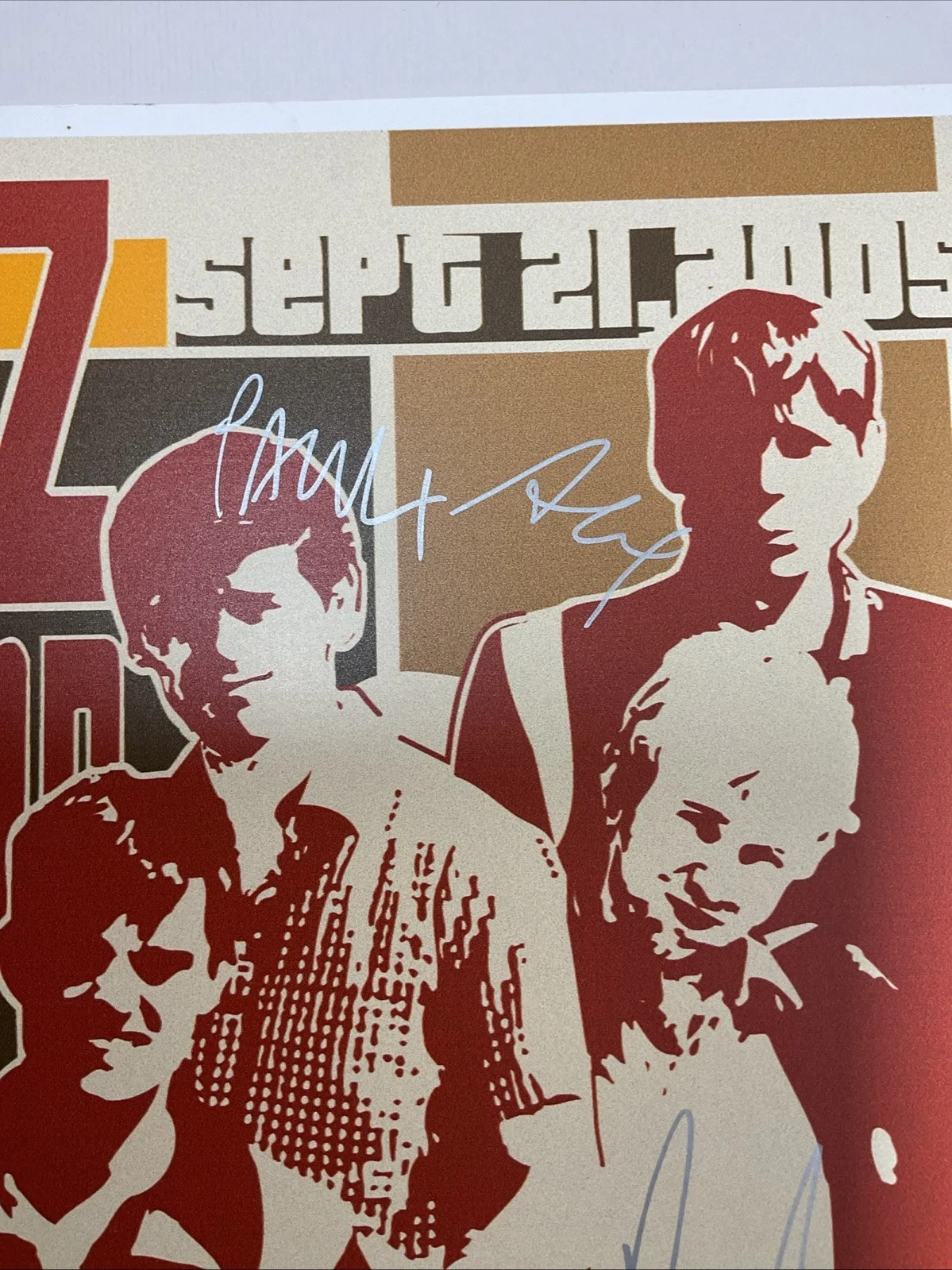 Franz Ferdinand - Very Rare Concert Poster Signed by the band!, image 3