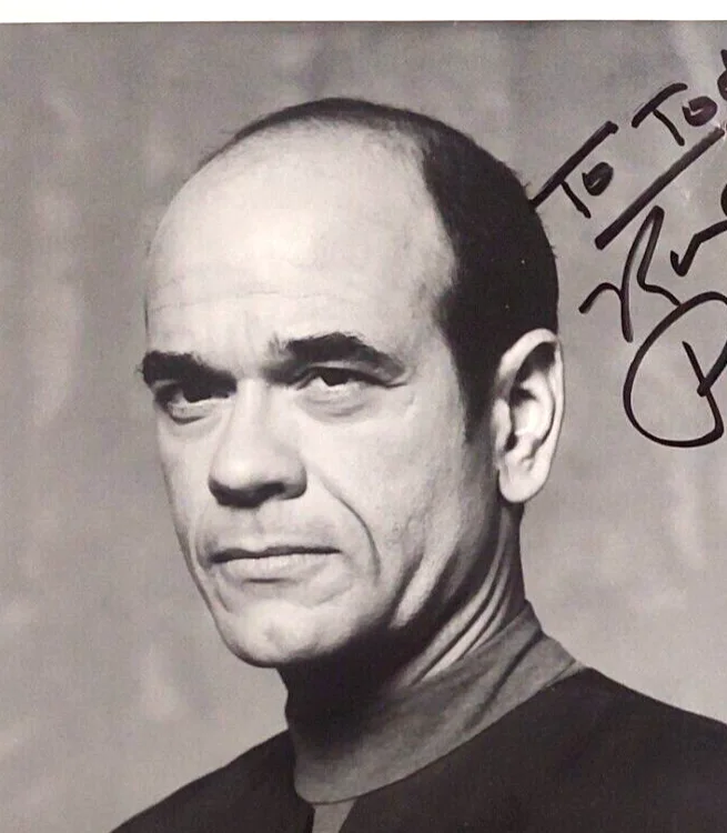 Picardo — Robert Picardo Signed 8x10 Photo Star Trek Voyager The Doctor Autograph 1995, изображение 4