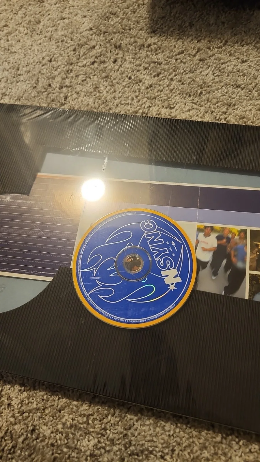 NSYNC Signed Autographed CD and Booklet Signed By All Five Members With COA, image 3