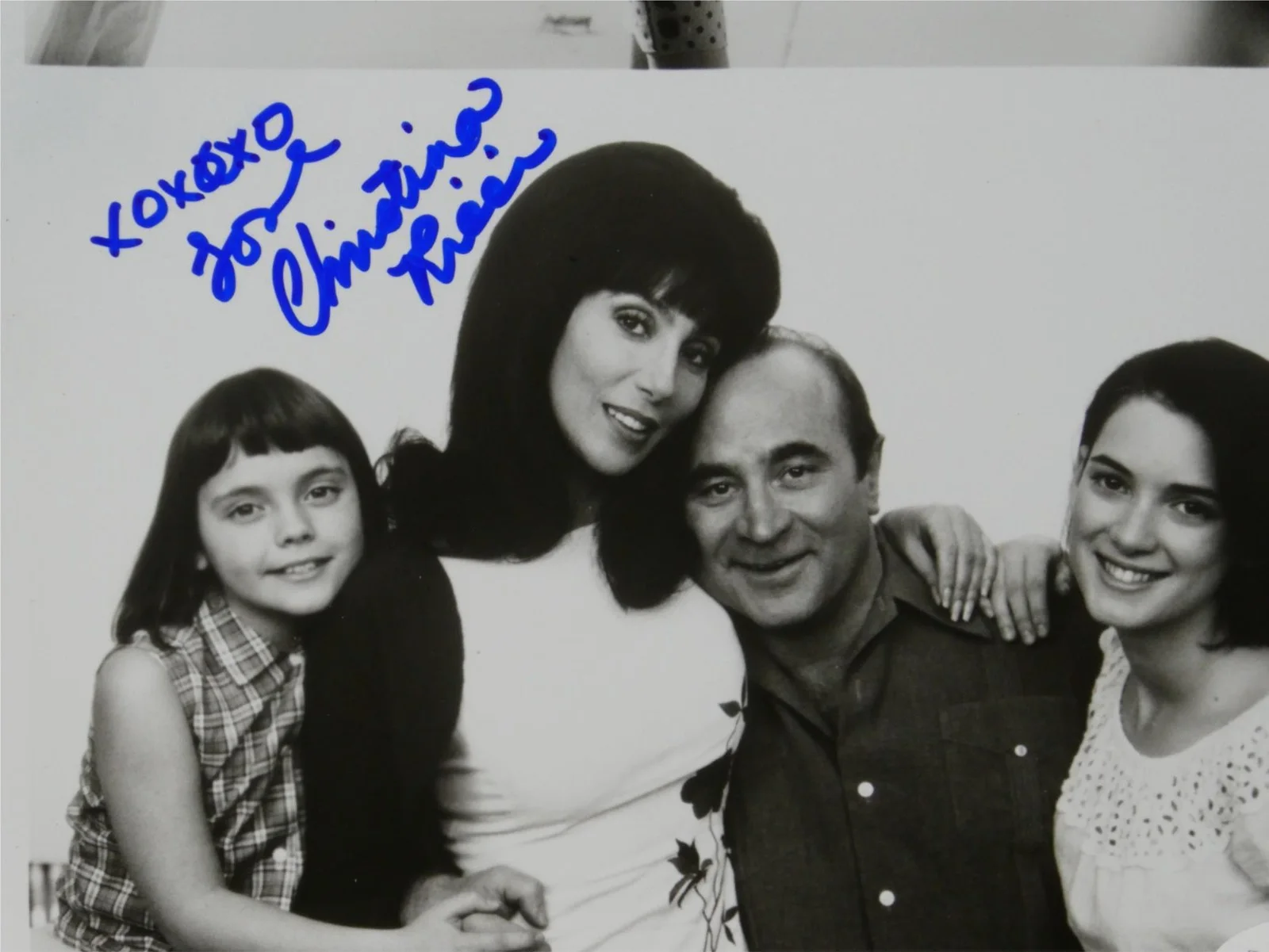 Christina Ricci — Christina Ricci Signed 8x10 B&W Photo Mermaids Autographed JSA COA, изображение 3