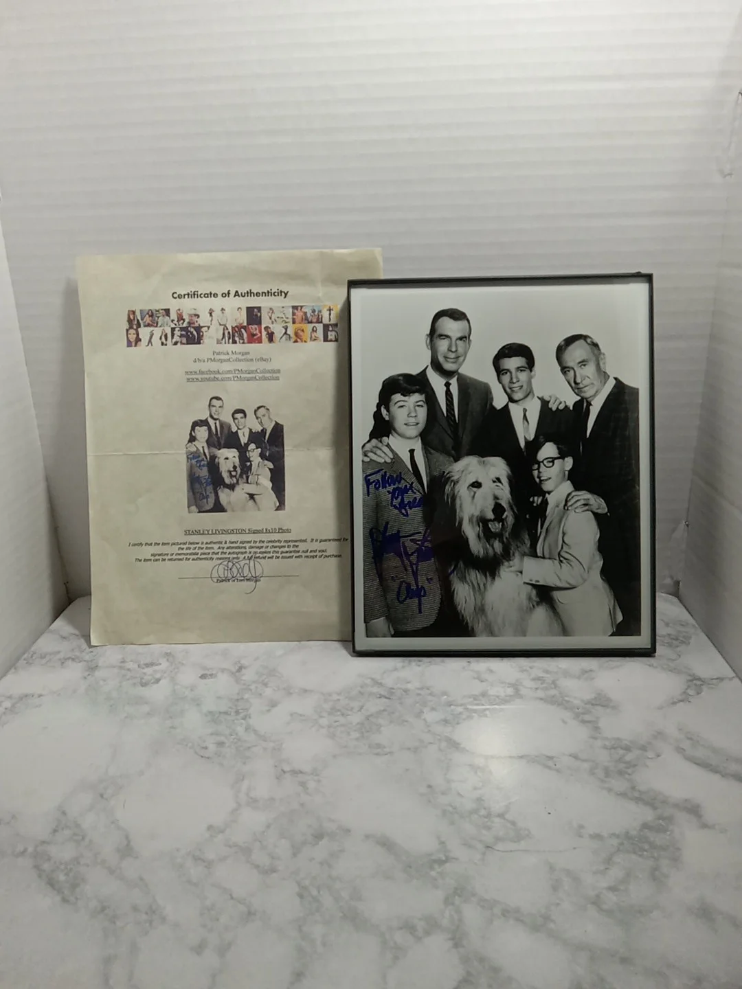 Stanley Livingston — My 3 sons Photo Signed by Stanley Livingston With certificate of authenticity