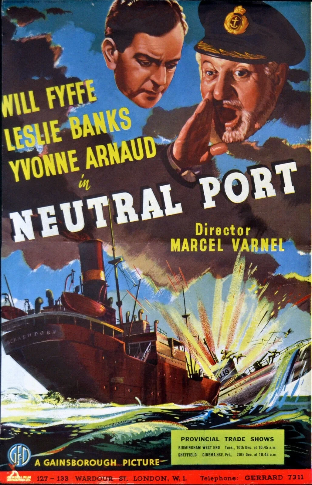 DIAMOND FRONTIER 1940 Victor McLaglen, John Loder, Anne Nagel TRADE ADVERT, image 2