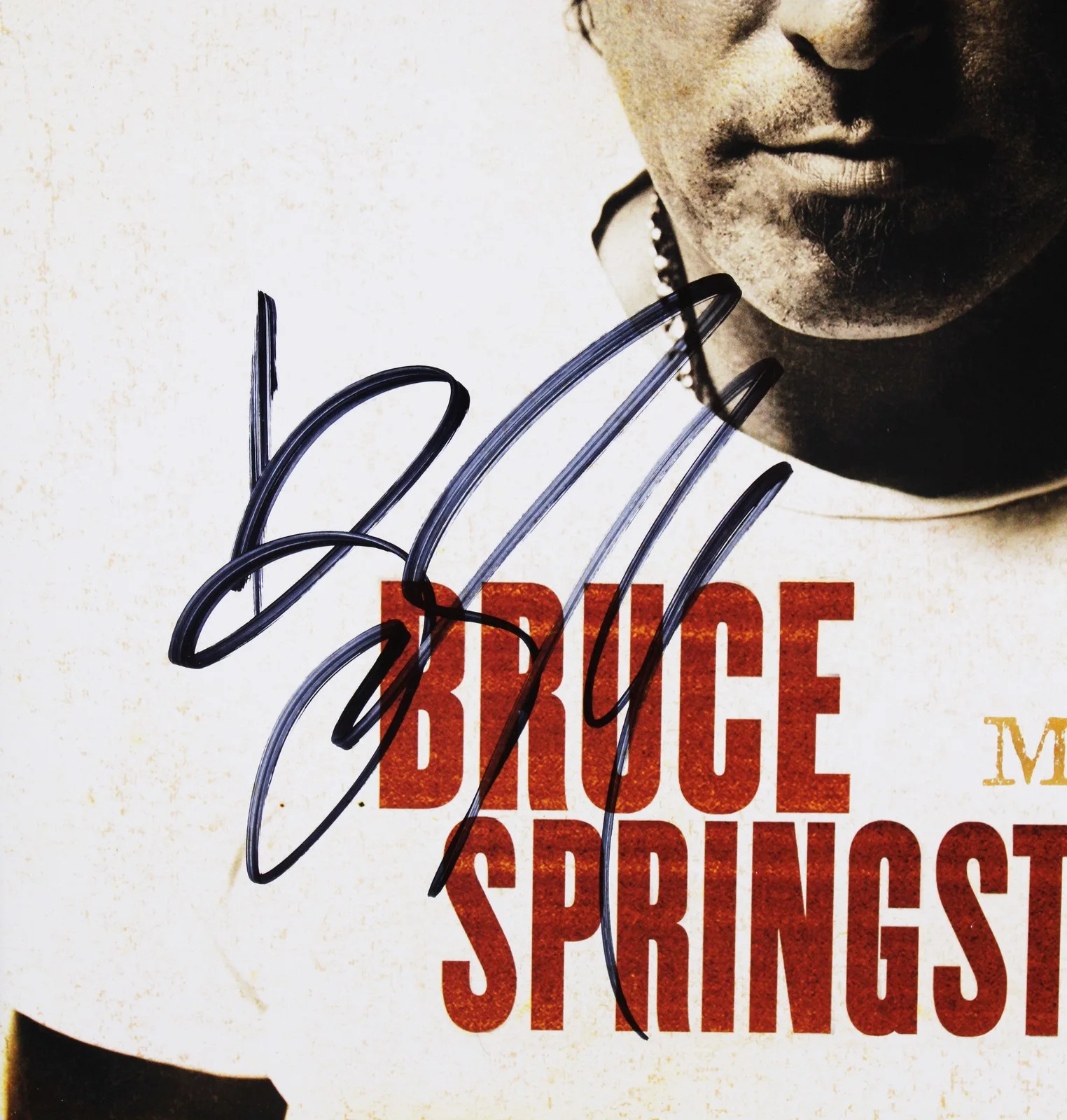 Bruce Springsteen — Bruce Springsteen Authentic Signed Magic Album Cover W/ Vinyl BAS #A70877, image 3