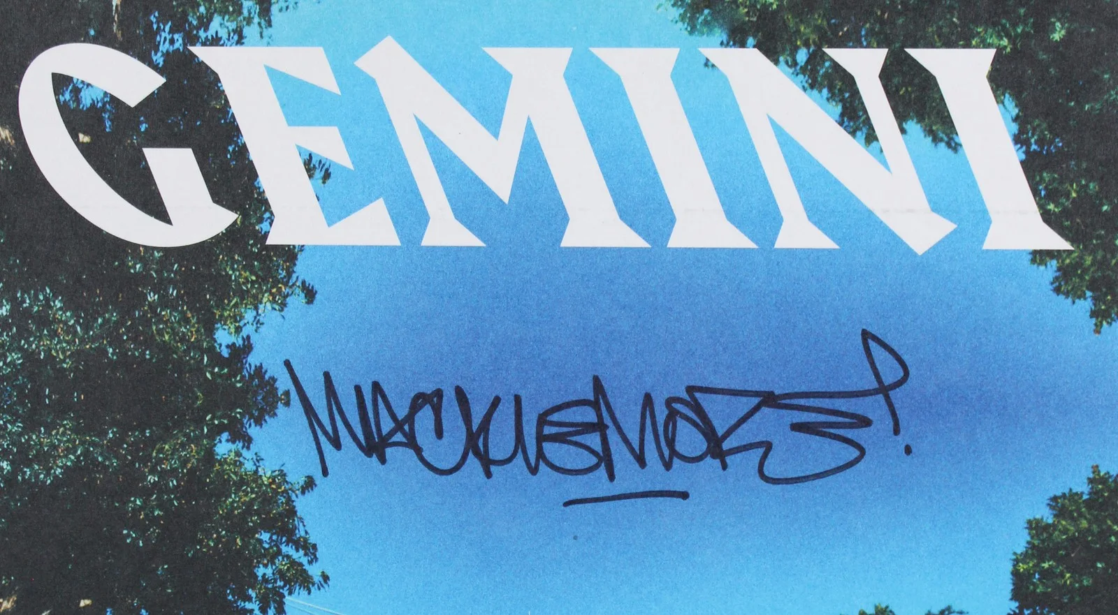 Macklemore — Macklemore Authentic Signed Gemini Album Cover W/ Vinyl Autographed JSA #CL51546, изображение 3