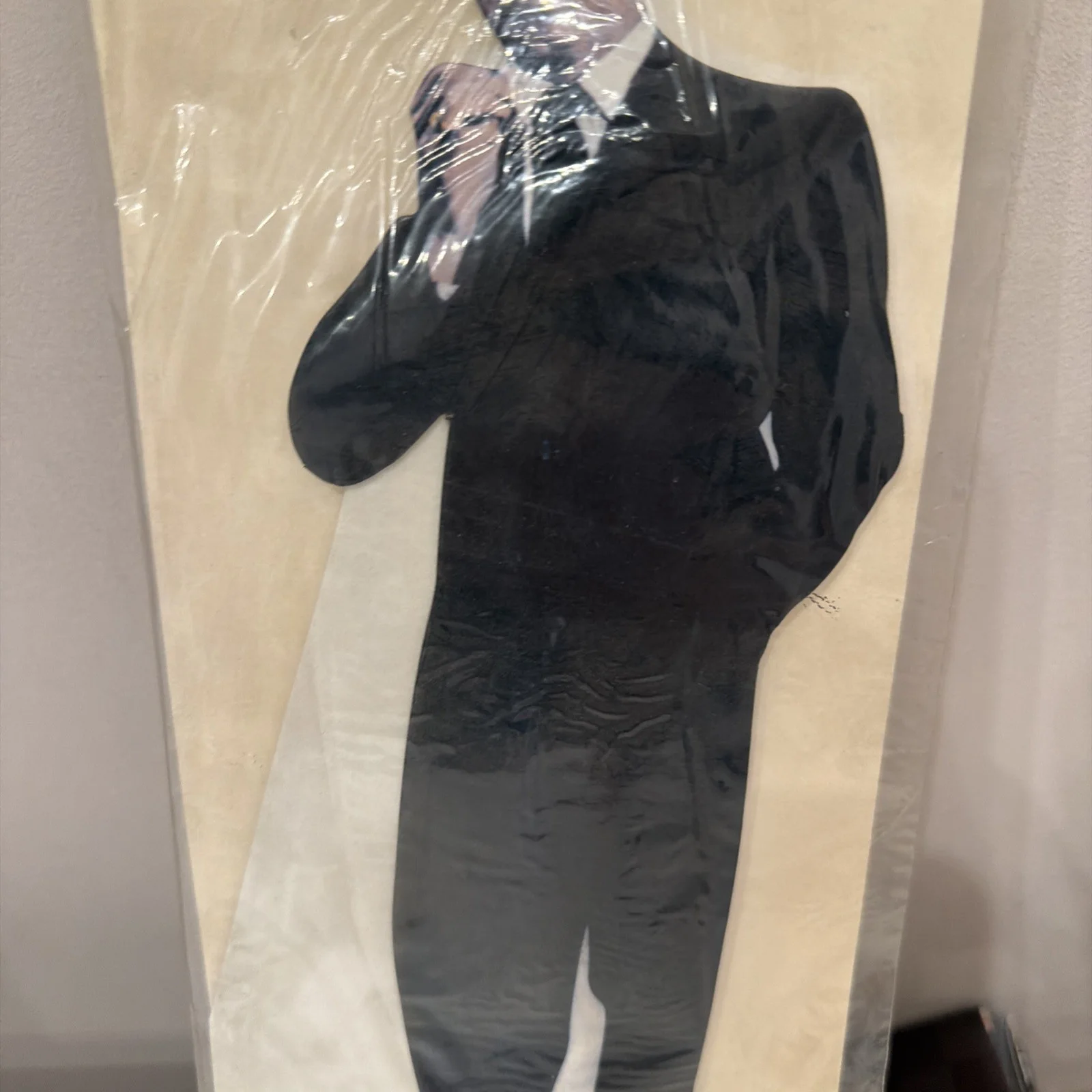 Vintage Stand-Me-Up! Humphrey Bogart card 1990 Triangle Enterprises, image 4