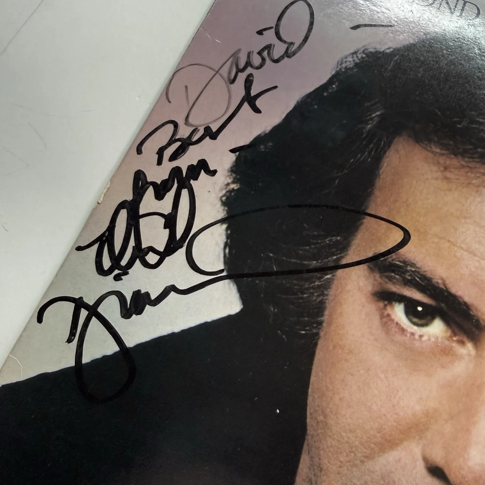 💎 NEIL DIAMOND 💎 Signed Vinyl Autograph “On The Way To The Sky” PSA COA, изображение 2