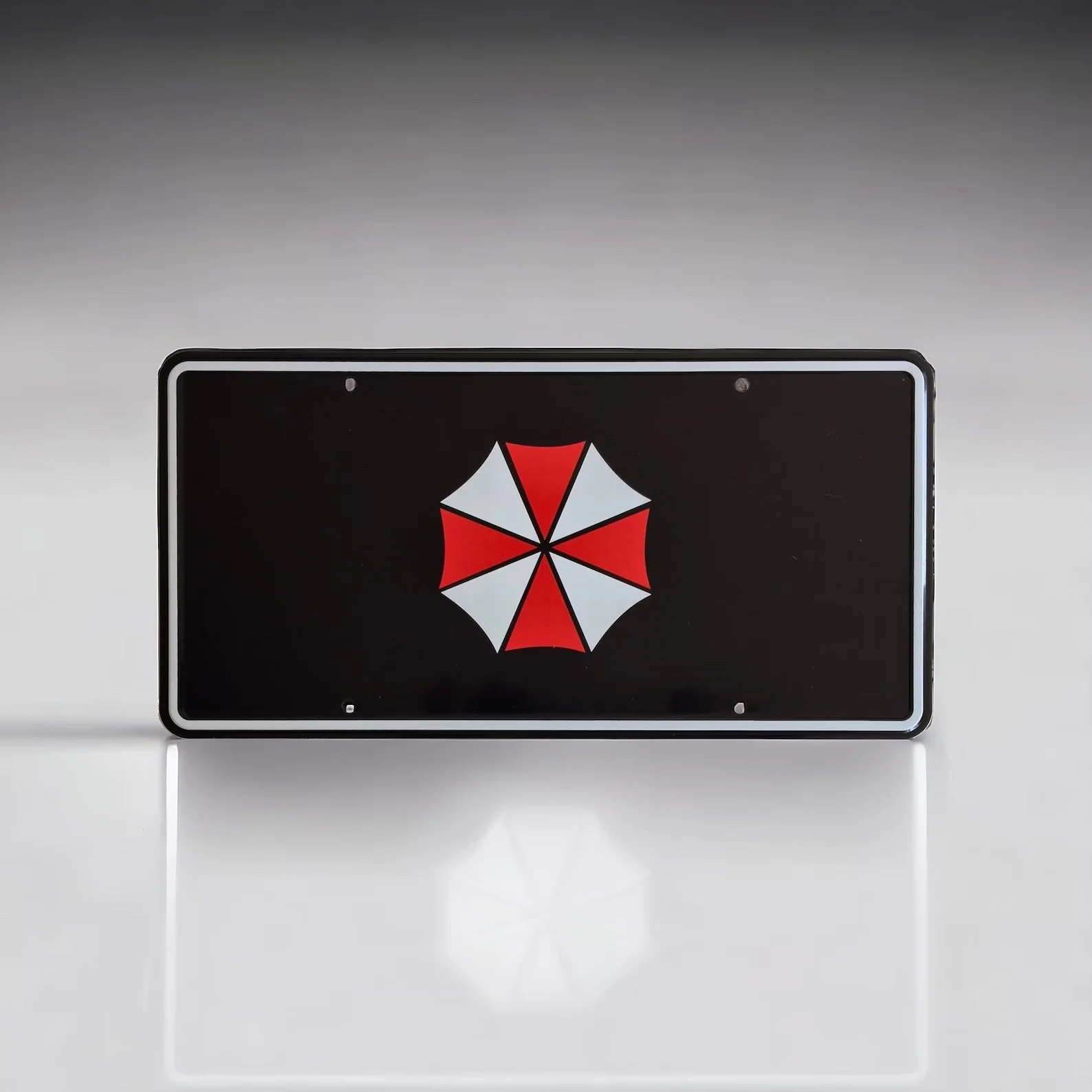 Raccoon City RPD Umbrella Corporation Vanity Plate Embossed on Aluminium, изображение 4