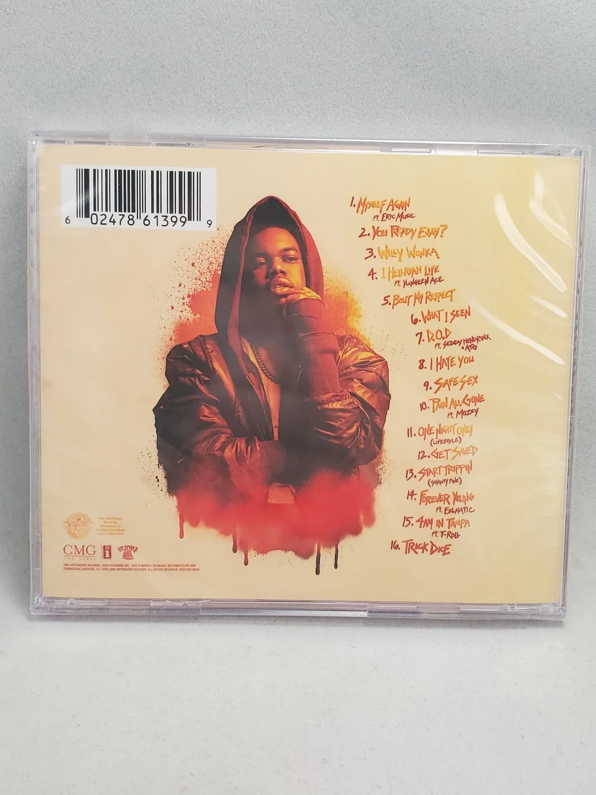 SIGNED Lil Poppa Almost Normal Again Album Photo Cover Art Card & CD, изображение 2