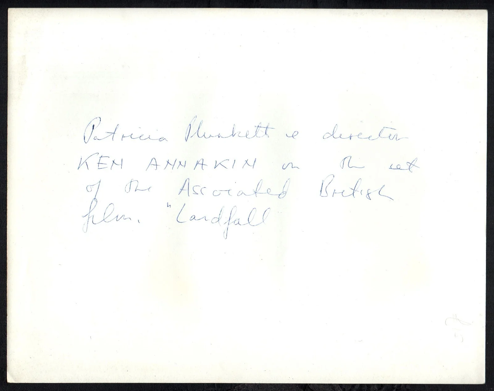 LANDFALL 1949 Ken Annakin Patricia Plunkett 10x8 STILL #PUB34, изображение 2