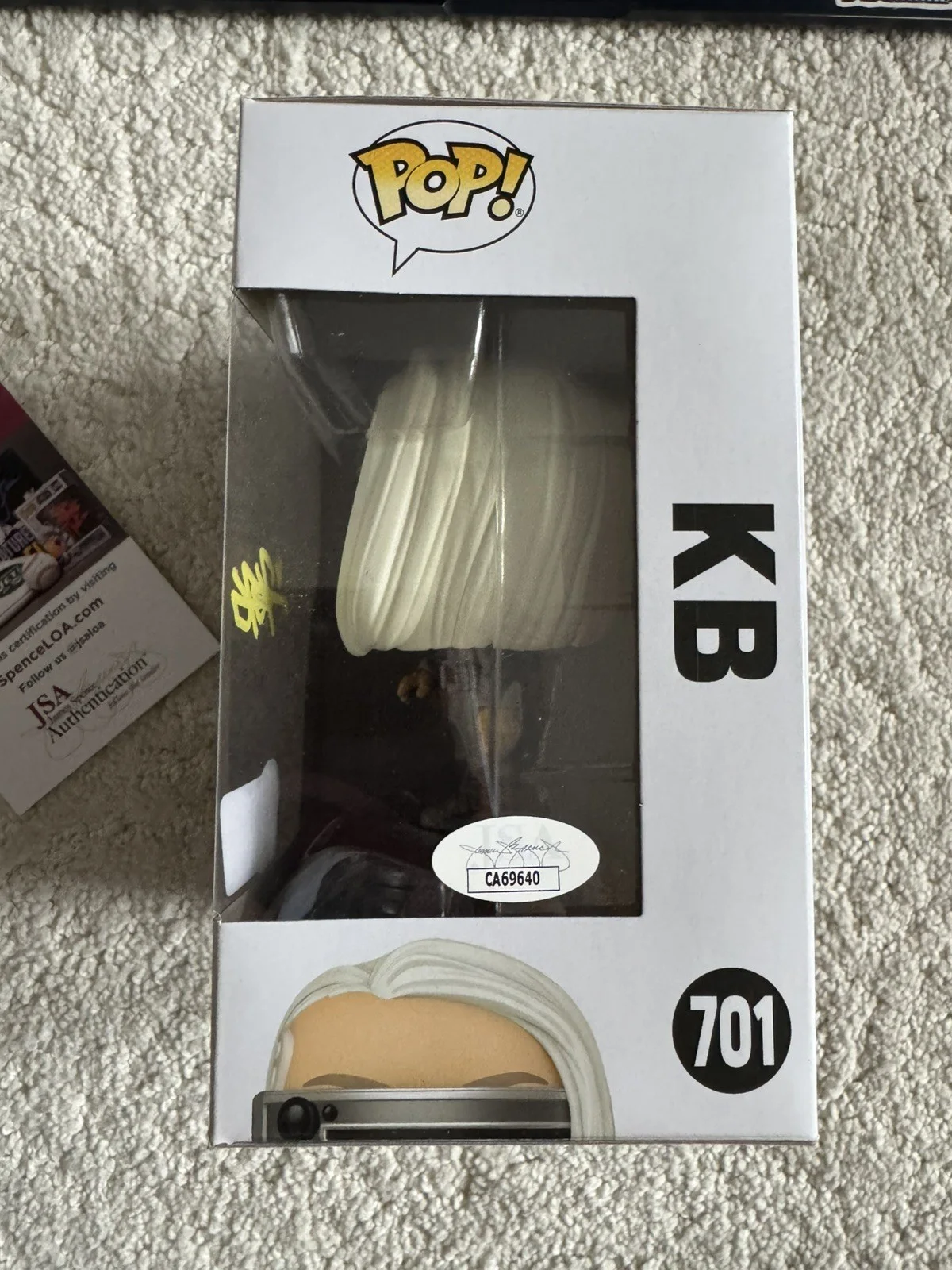 Kyriana Kratter — Kyriana Kratter Signed Star Wars Funko KB Pop JSA, изображение 4