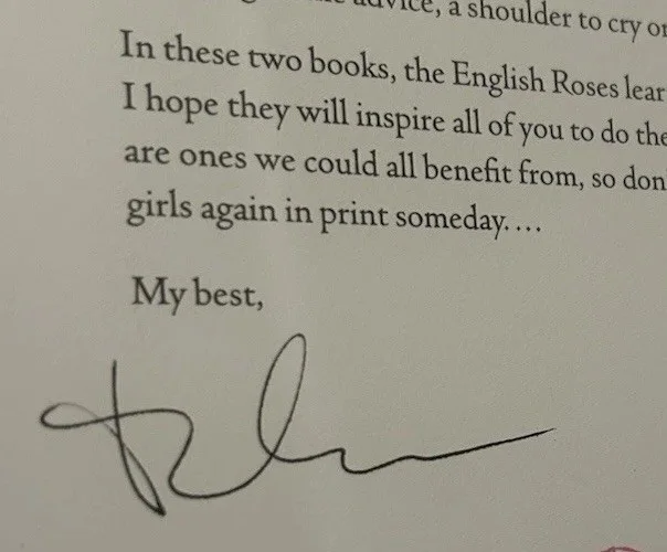 Madonna Signed Autographed The English Roses Book Letter PSA/DNA Encapsulated, изображение 5