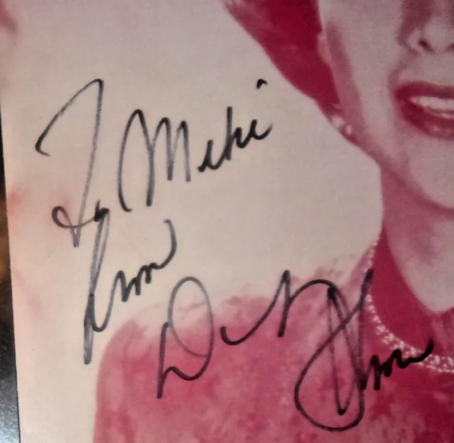 Dinah Shore singer actress talk show host signed sheet music Chantez, Chantez, изображение 2