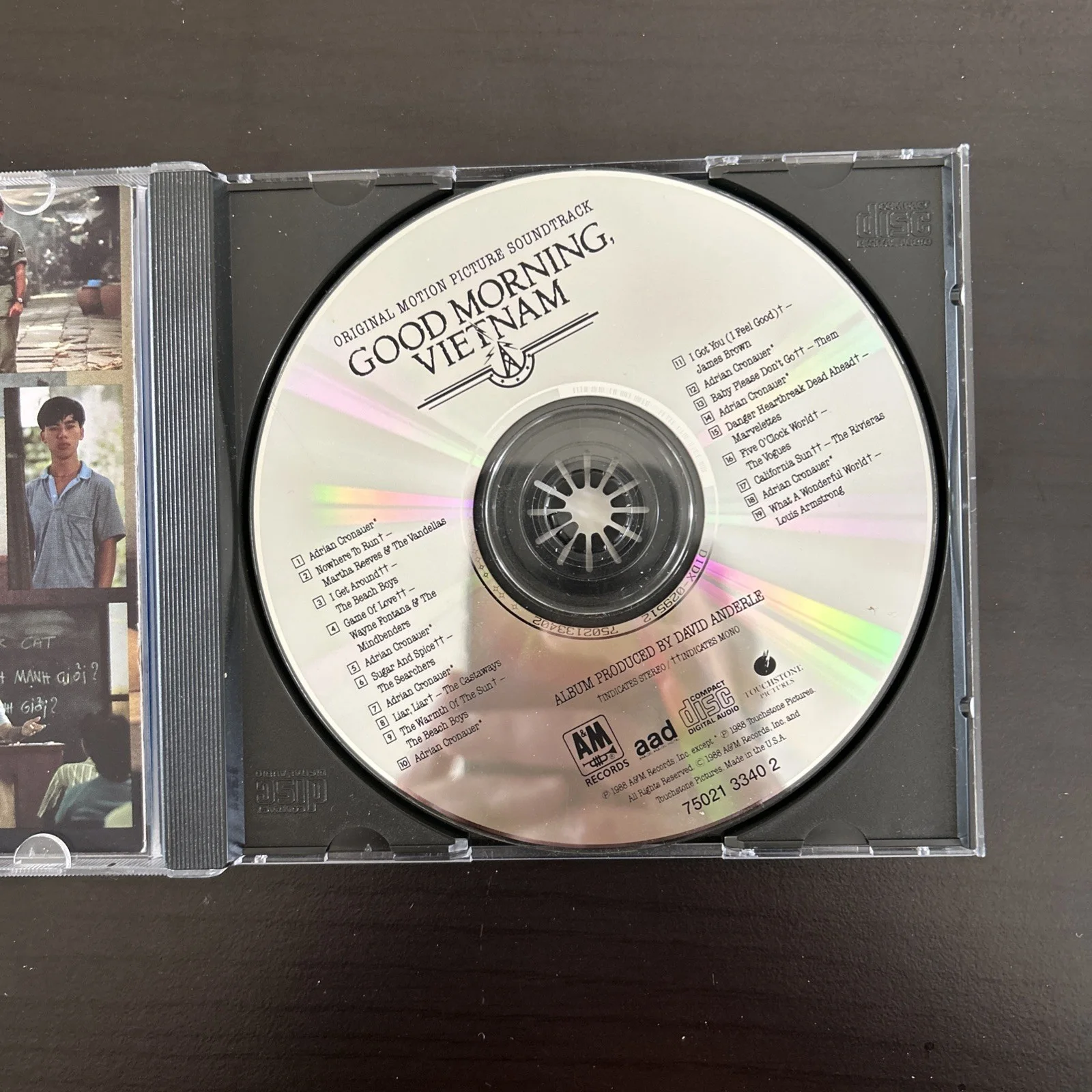 Robin Williams — Robin Williams Autographed Good Morning Vietnam Signed CD, image 3