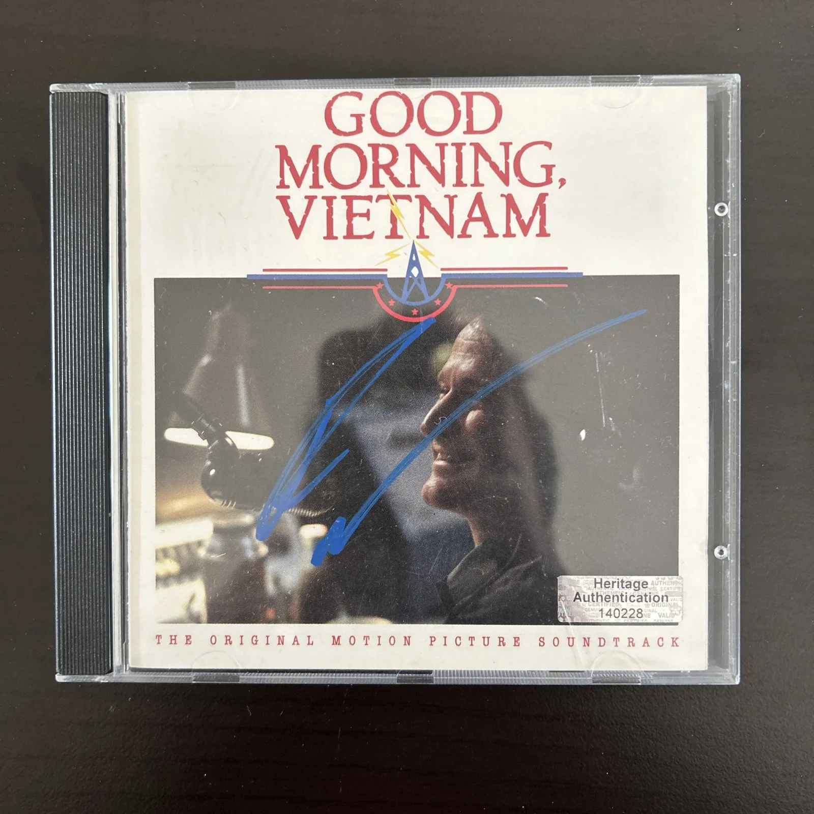Robin Williams — Robin Williams Autographed Good Morning Vietnam Signed CD, image 4
