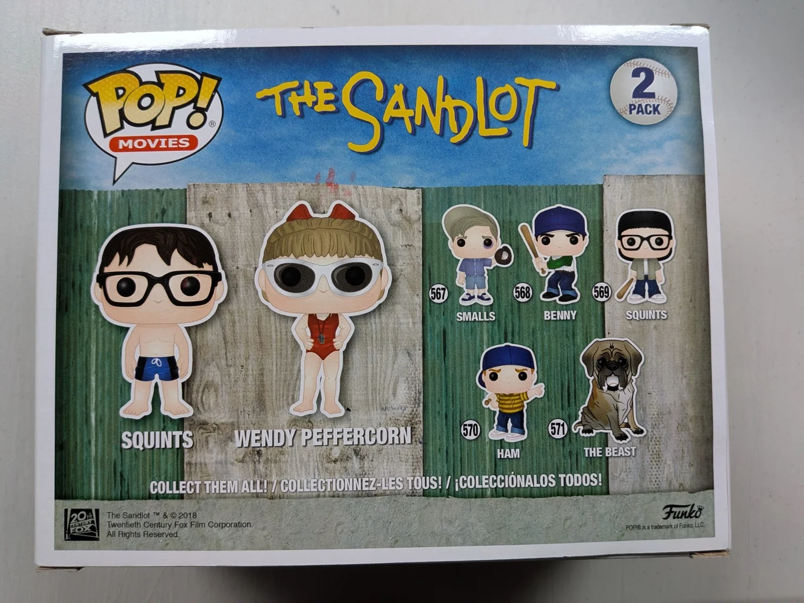 MARLEY SHELTON Signed FUNKO POP Target Sandlot Wendy Peffercorn Inscription JSA, изображение 3