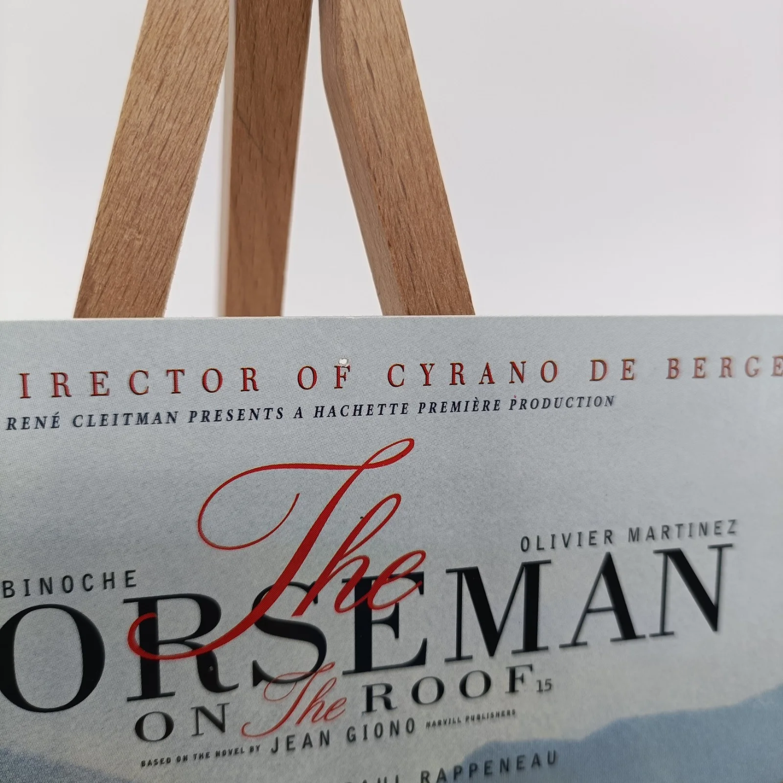 The Horseman on the Roof 1995 Film Postcard Juliette Binoche Olivier Martinez, изображение 4