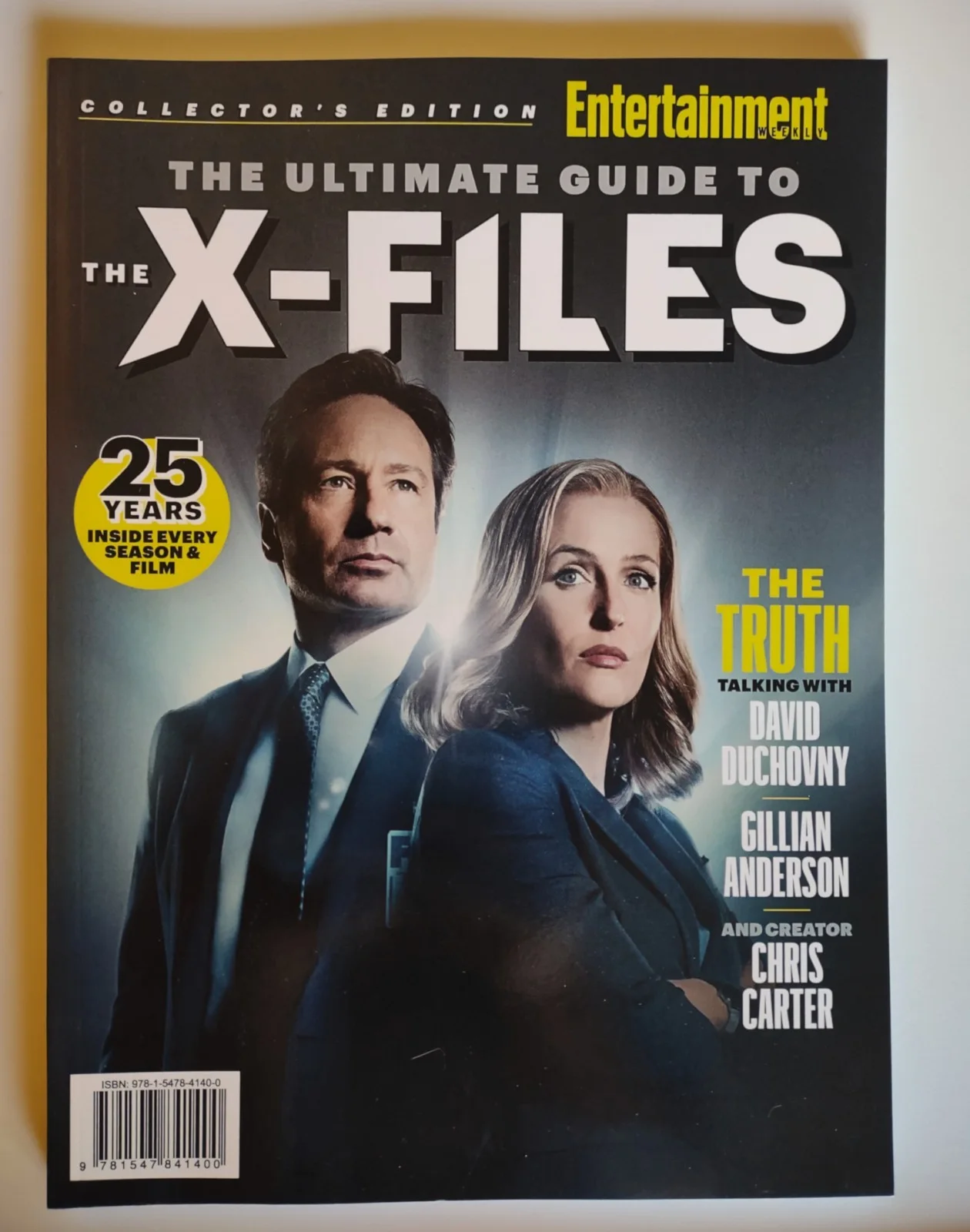 Duchovny, Anderson — The Official Map of The X-Files signed by Duchovny and Anderson w/ bonus prop, изображение 5
