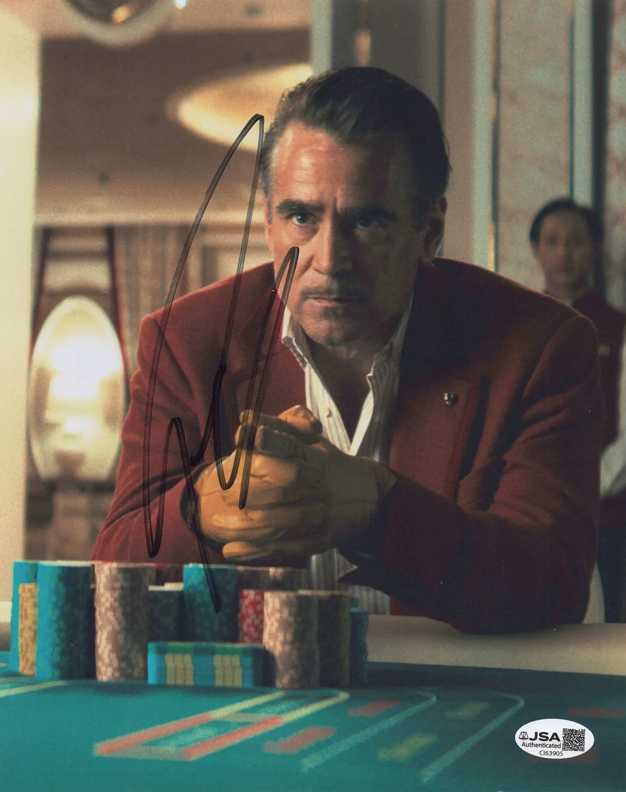 Colin Farrell — Colin Farrell signed "BALLAD OF A SMALL PLAYER" 8x10 Photo EXACT PROOF d JSA COA, image 5