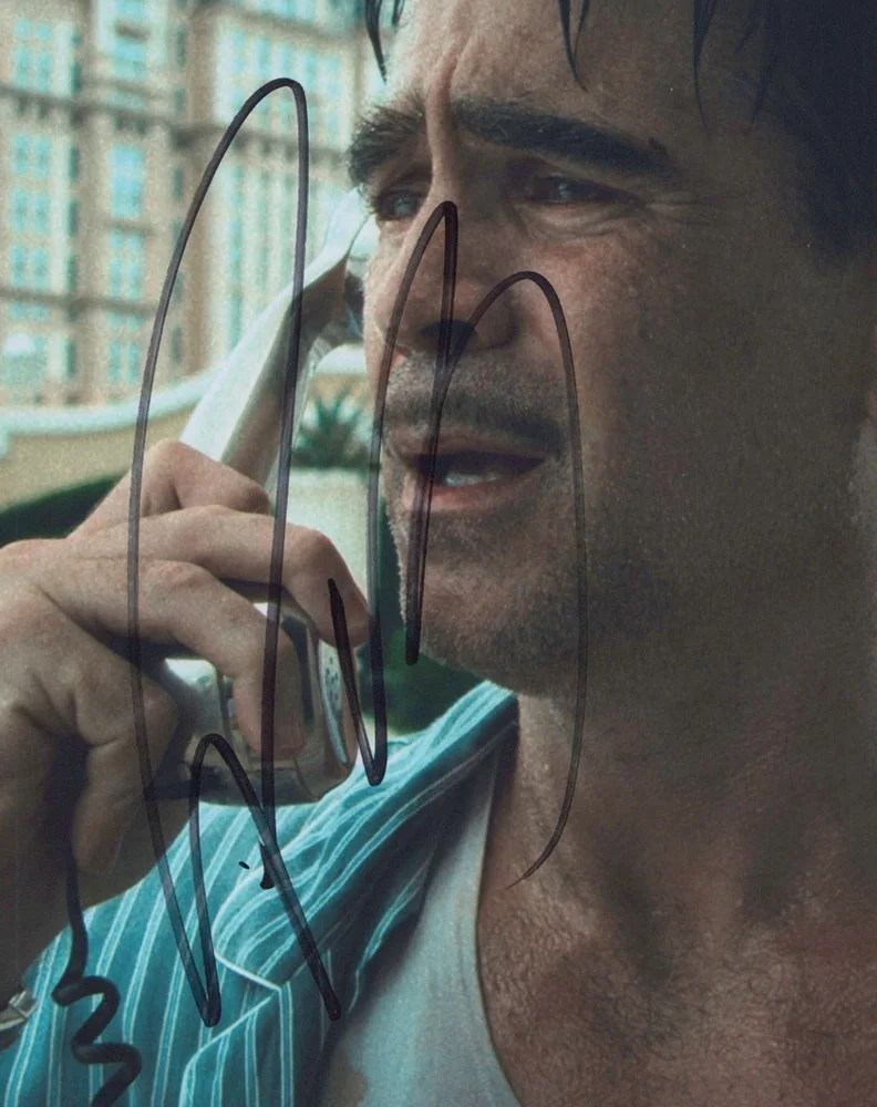Colin Farrell — Colin Farrell signed "BALLAD OF A SMALL PLAYER" 8x10 Photo B The Penguin JSA COA, изображение 5