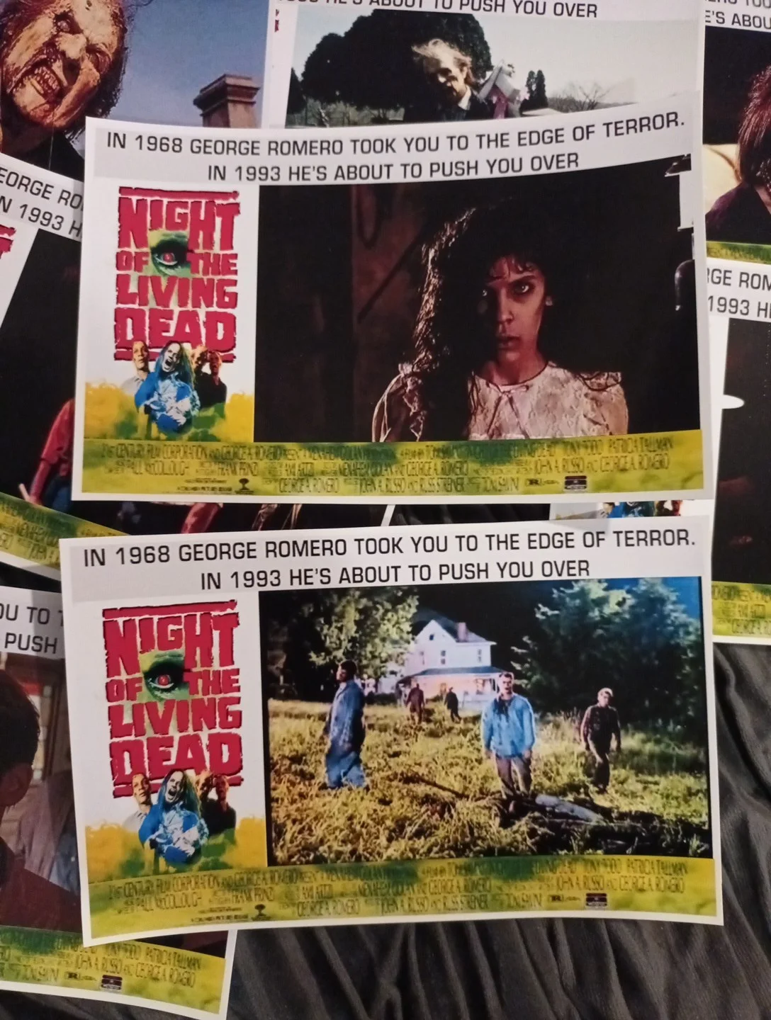 Night Of The Living Dead 1990. Set Of 10 6x4ins Glossy Unofficial Lobby Cards., изображение 3