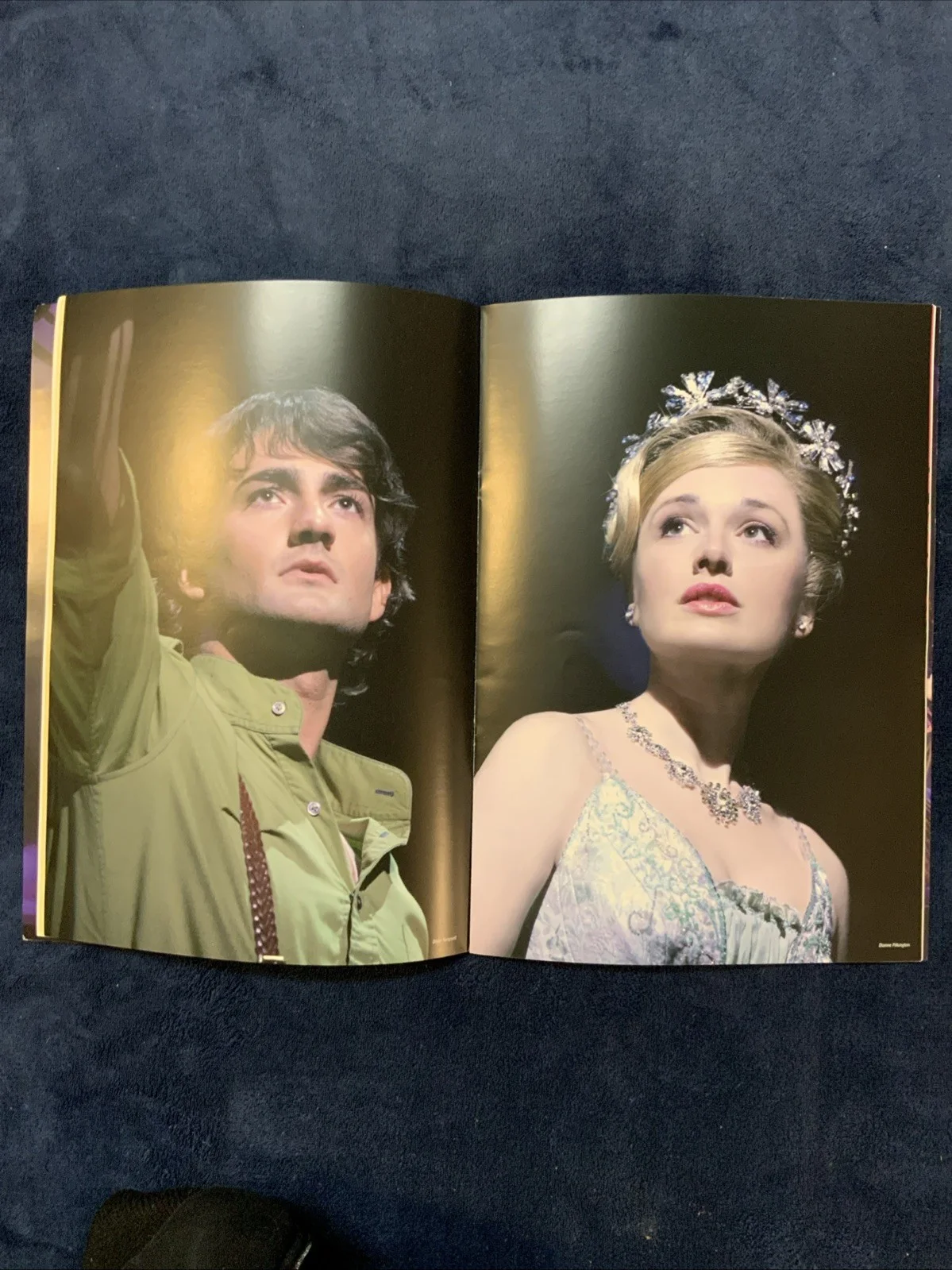 WICKED MUSICAL SIGNED AUTOGRAPHED PROGRAM TICKET STUB THEATER ROYAL DRURY LANE, image 4