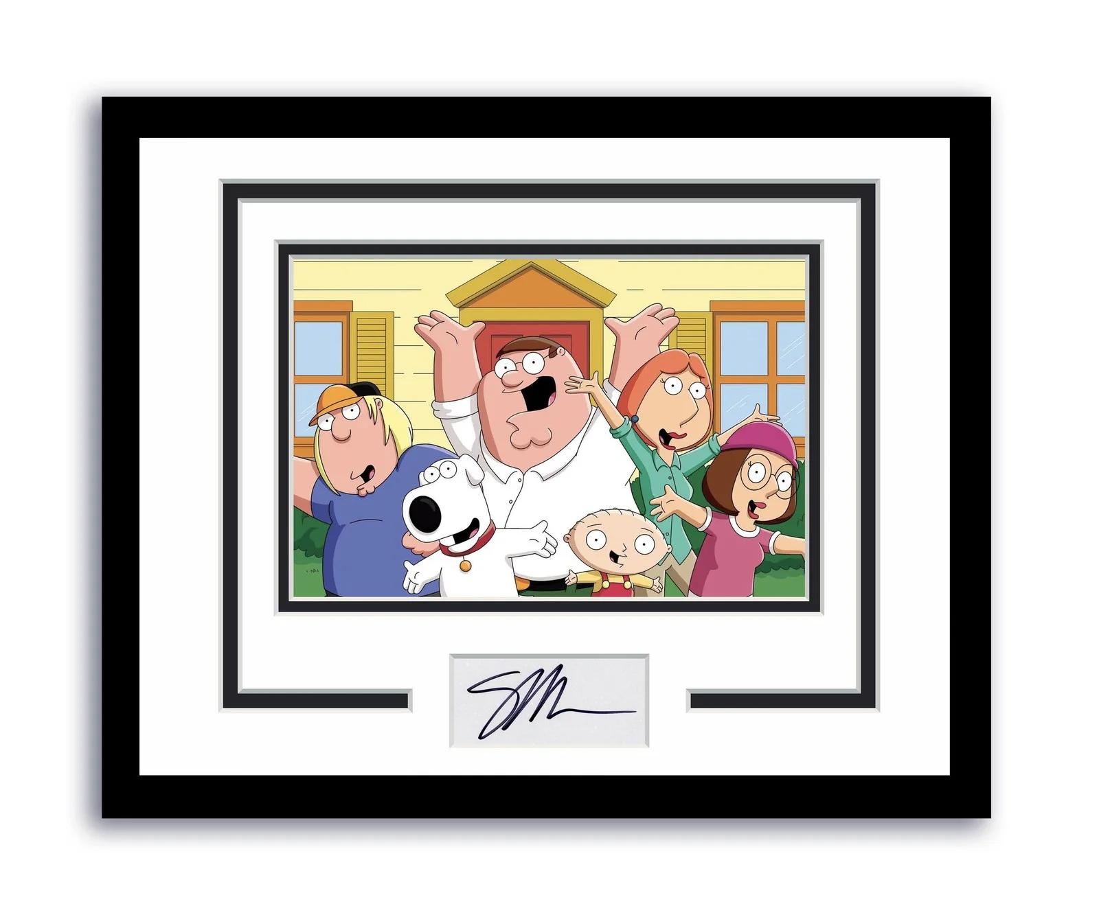 Seth MacFarlane — Family Guy Seth MacFarlane Autographed Signed 11x14 Framed Photo ACOA