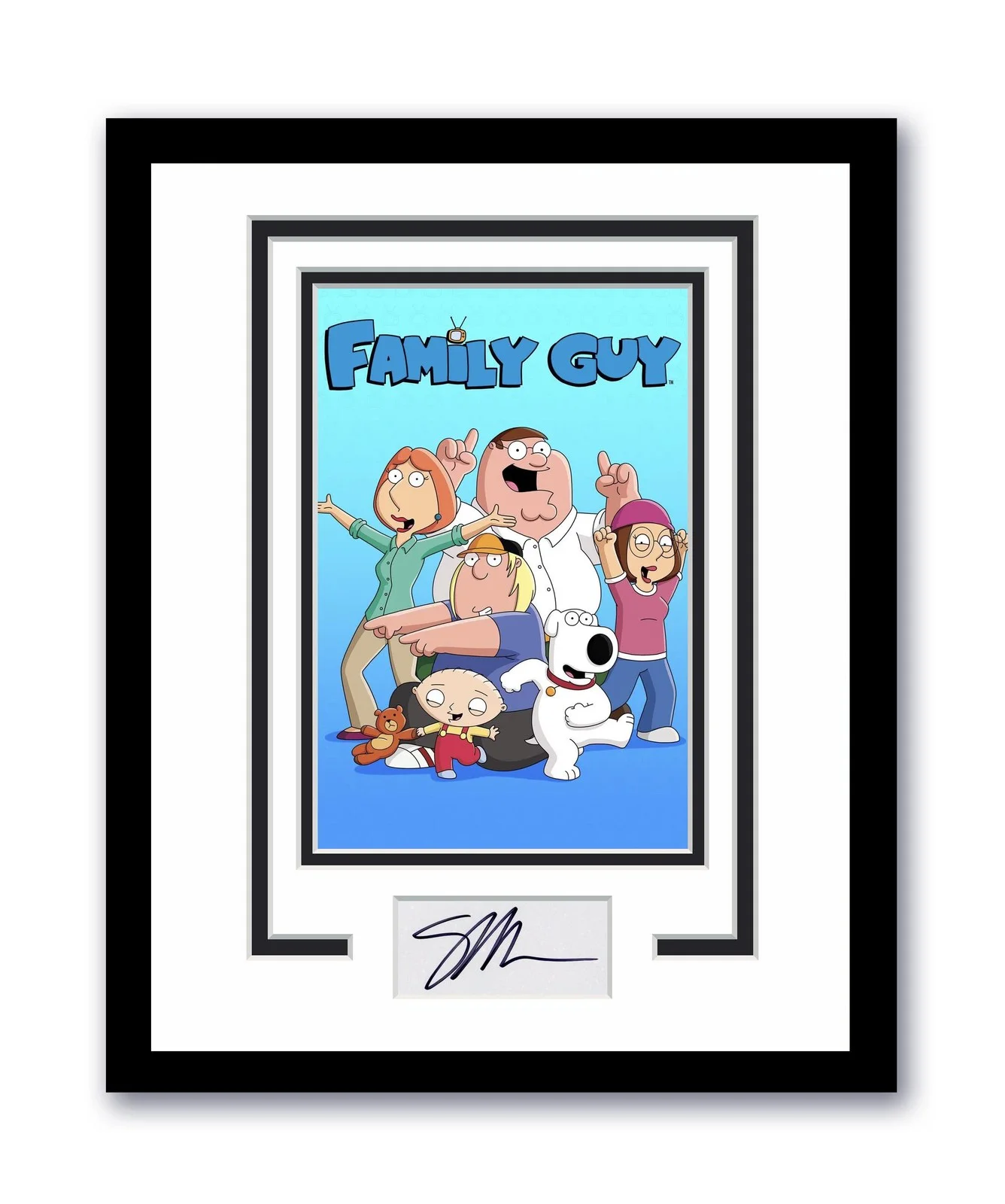 Seth MacFarlane — Family Guy Seth MacFarlane Autographed Signed 11x14 Framed Photo ACOA