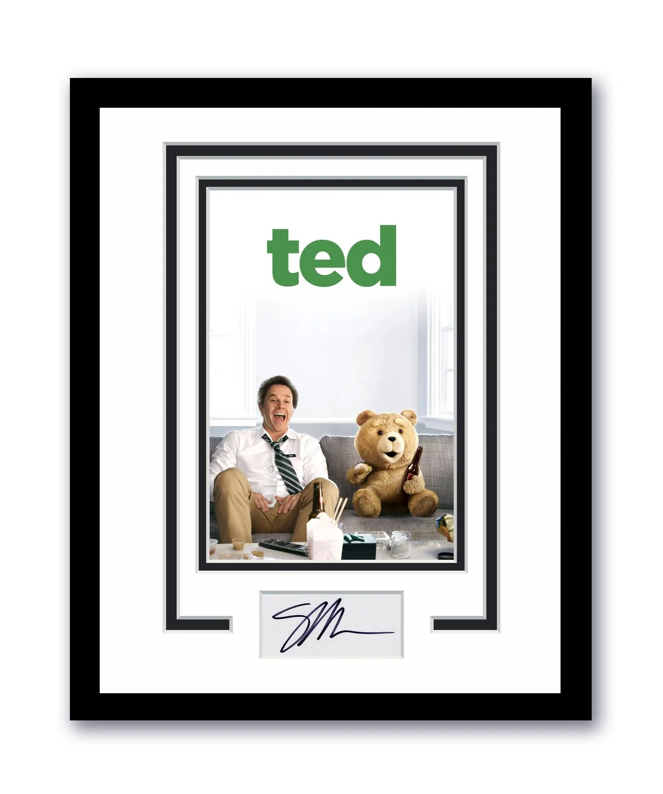 Seth MacFarlane — Ted Movie Seth MacFarlane Autographed Signed 11x14 Framed Photo ACOA