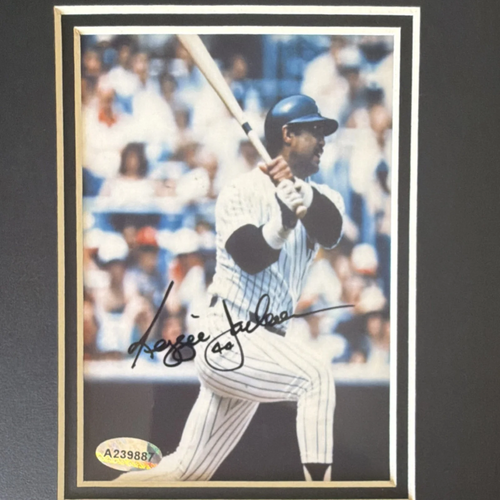 Reggie Jackson — Reggie Jackson Autographed Original Photo Hall of Fame 1993 with COA, изображение 5