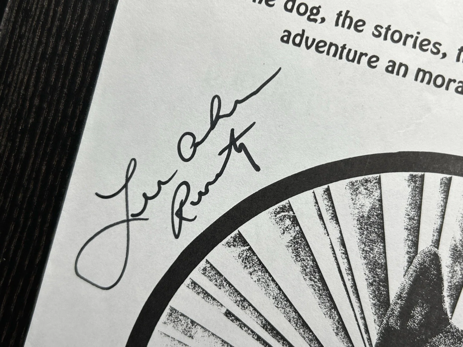 Lee Aaker — LEE AAKER HAND SIGNED PROMO PAGE * JSA COA Autograph * ADVENTURES OF RIN TIN TIN, image 3