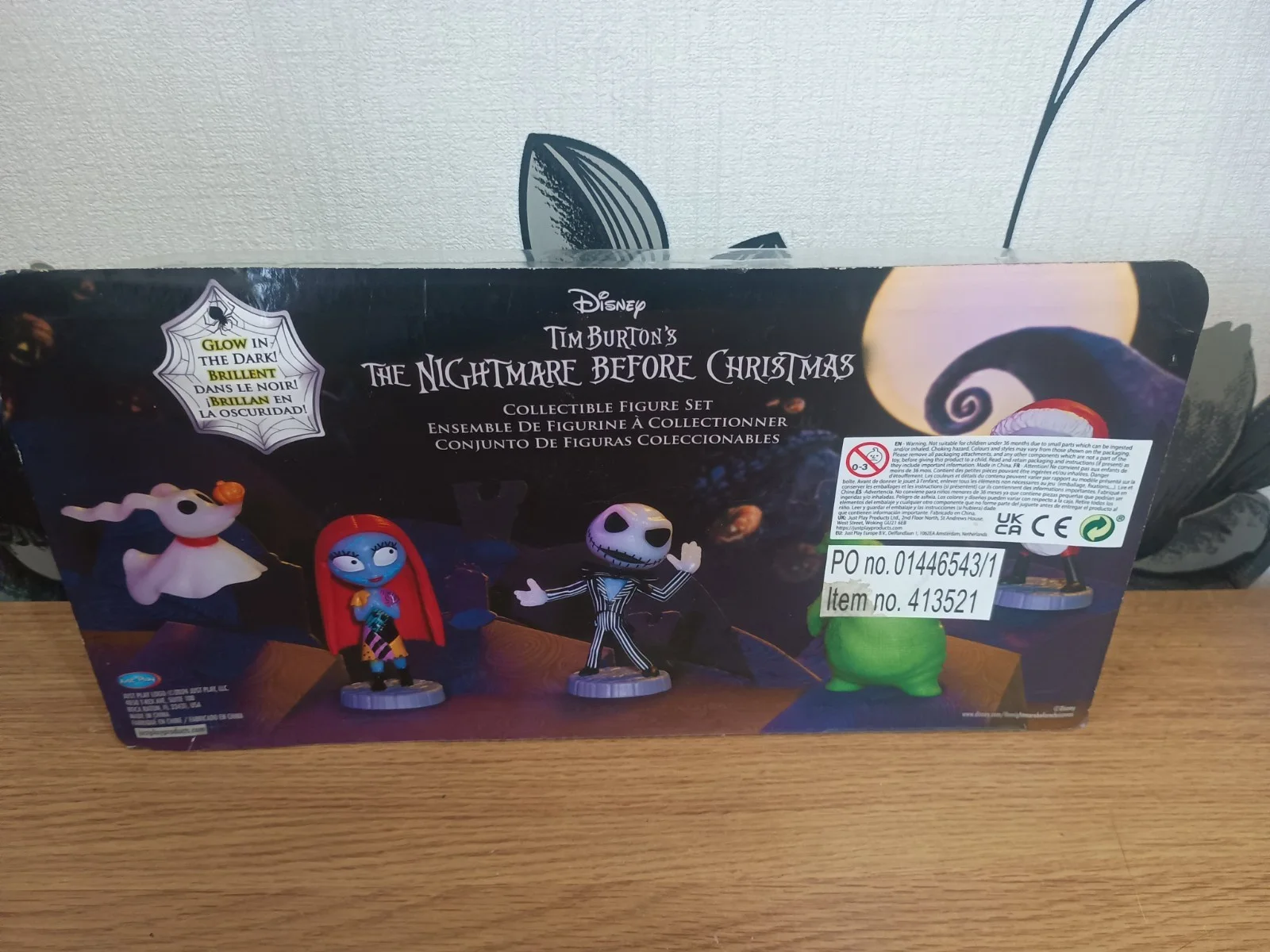 The Nightmare Before Christmas Jack Skellington 5 Figures Brand New Sealed, изображение 2