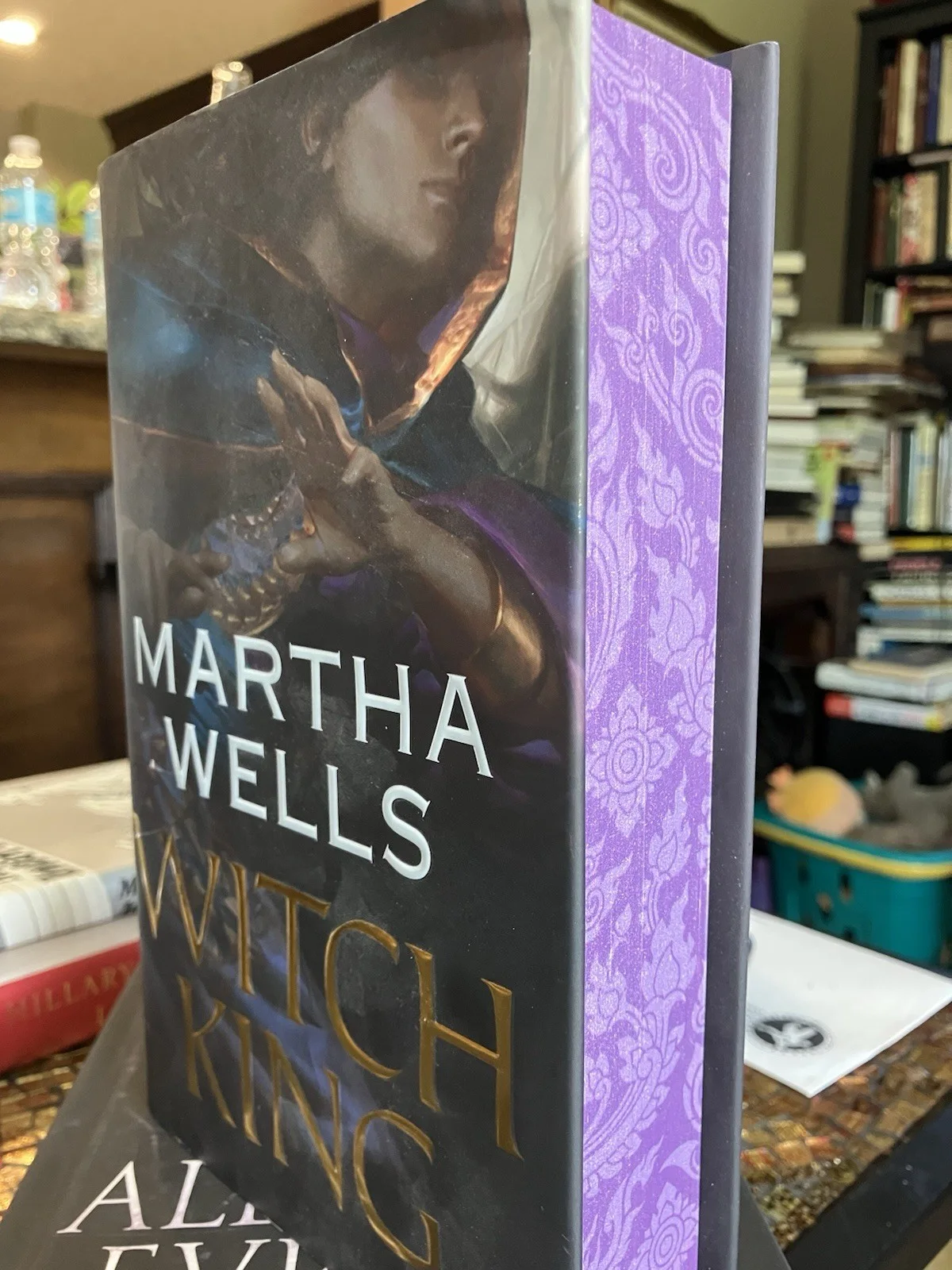 Signed Book By Martha King 1st Edition/ Ltd Edition Witch King HCDJ Ex Cond, image 2