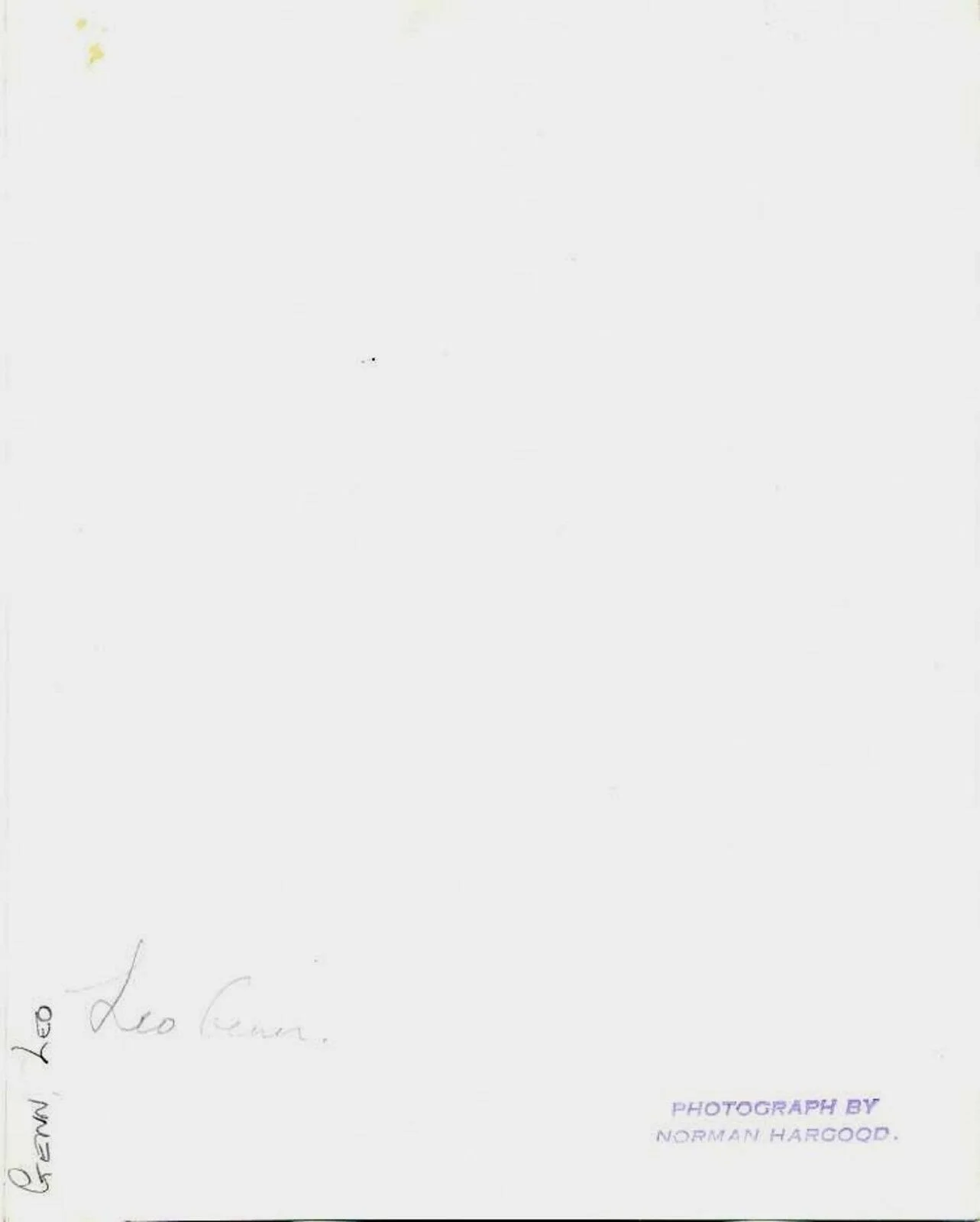 LEO GENN - ORIGINAL NORMAN HARGOOD 10x8 PORTRAIT #P12, image 2
