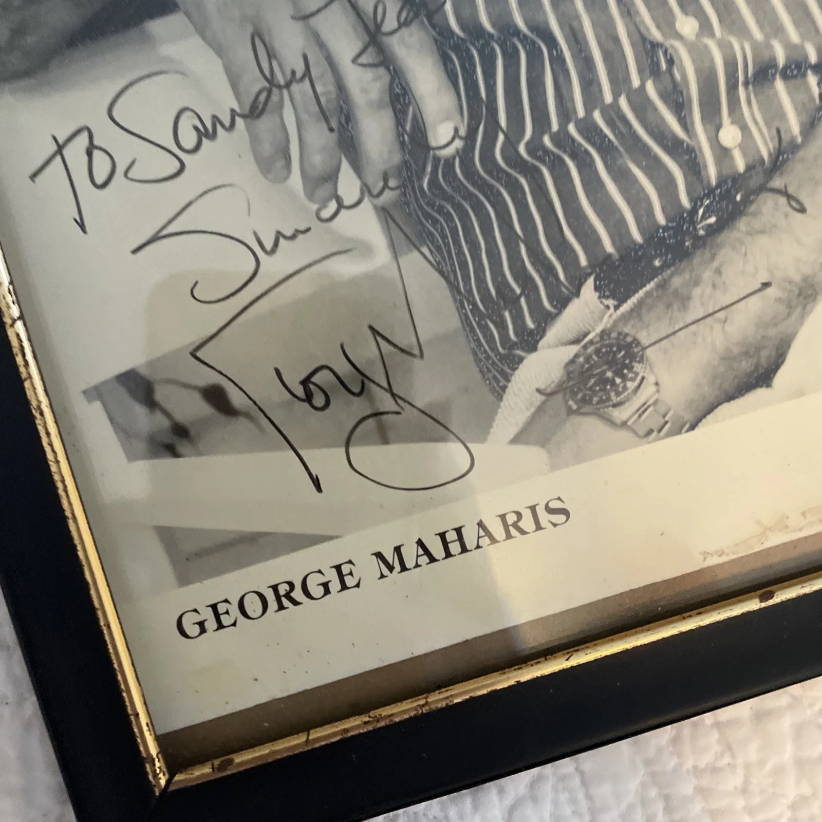 George Maharis — George Maharis SIGNED Autograph Photo 8x10 Movie Actor Film Signed, изображение 3