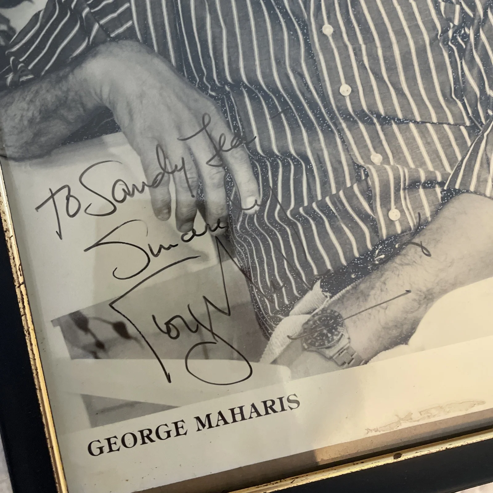 George Maharis — George Maharis SIGNED Autograph Photo 8x10 Movie Actor Film Signed, изображение 4