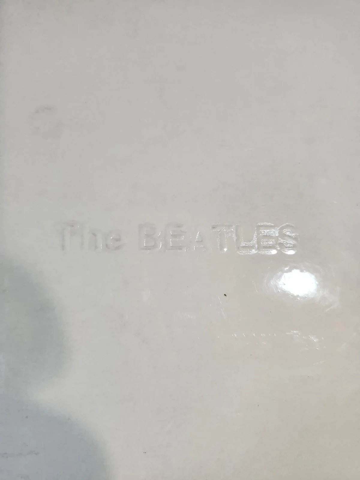 beatles White album in White vinyl, image 2