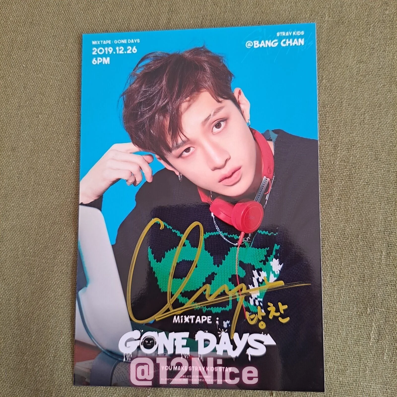 Stray Kids LEE KNOW FELIX HAN Photo Gone Days 4*6 K-POP Collection 2020, image 3