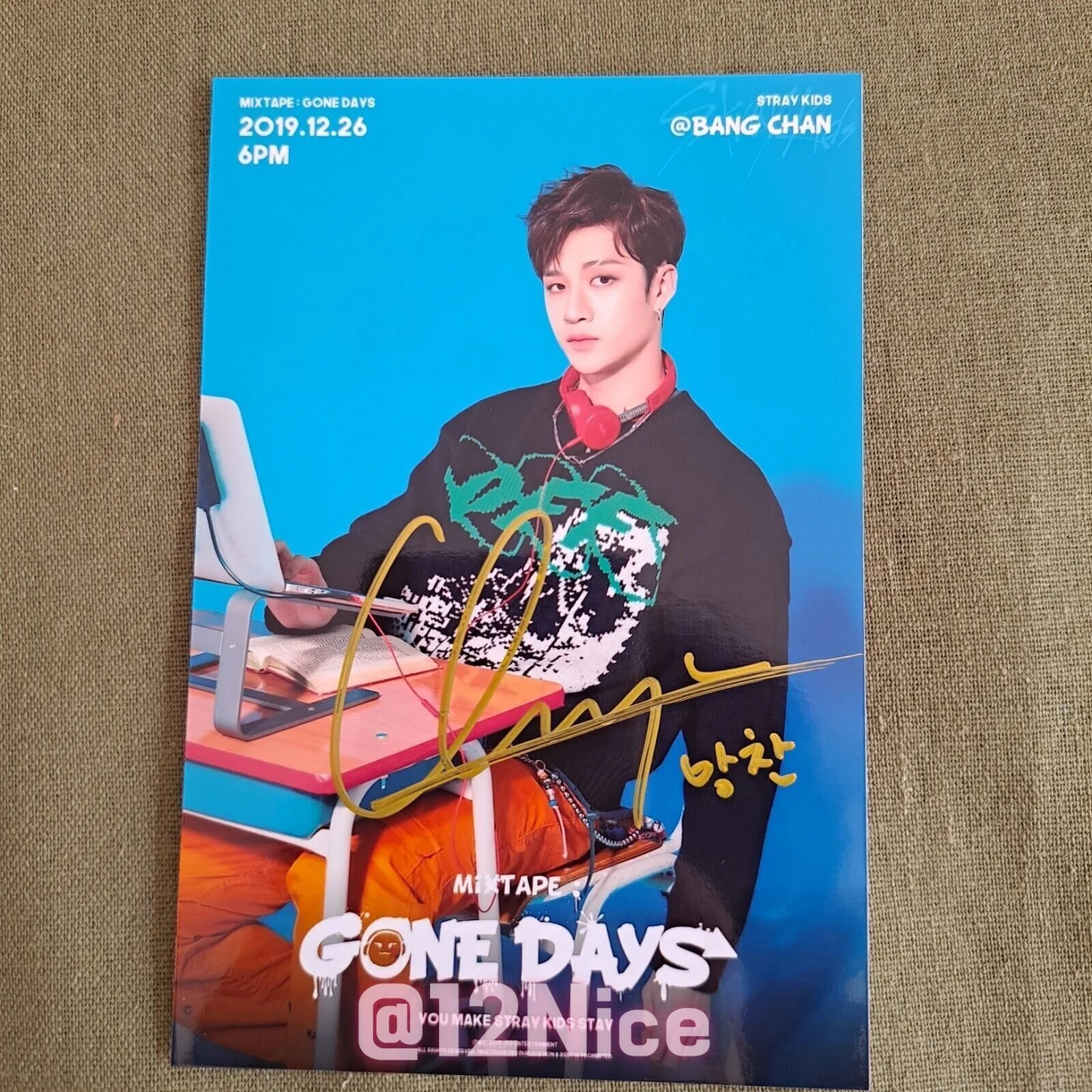 Stray Kids LEE KNOW FELIX HAN Photo Gone Days 4*6 K-POP Collection 2020, image 4
