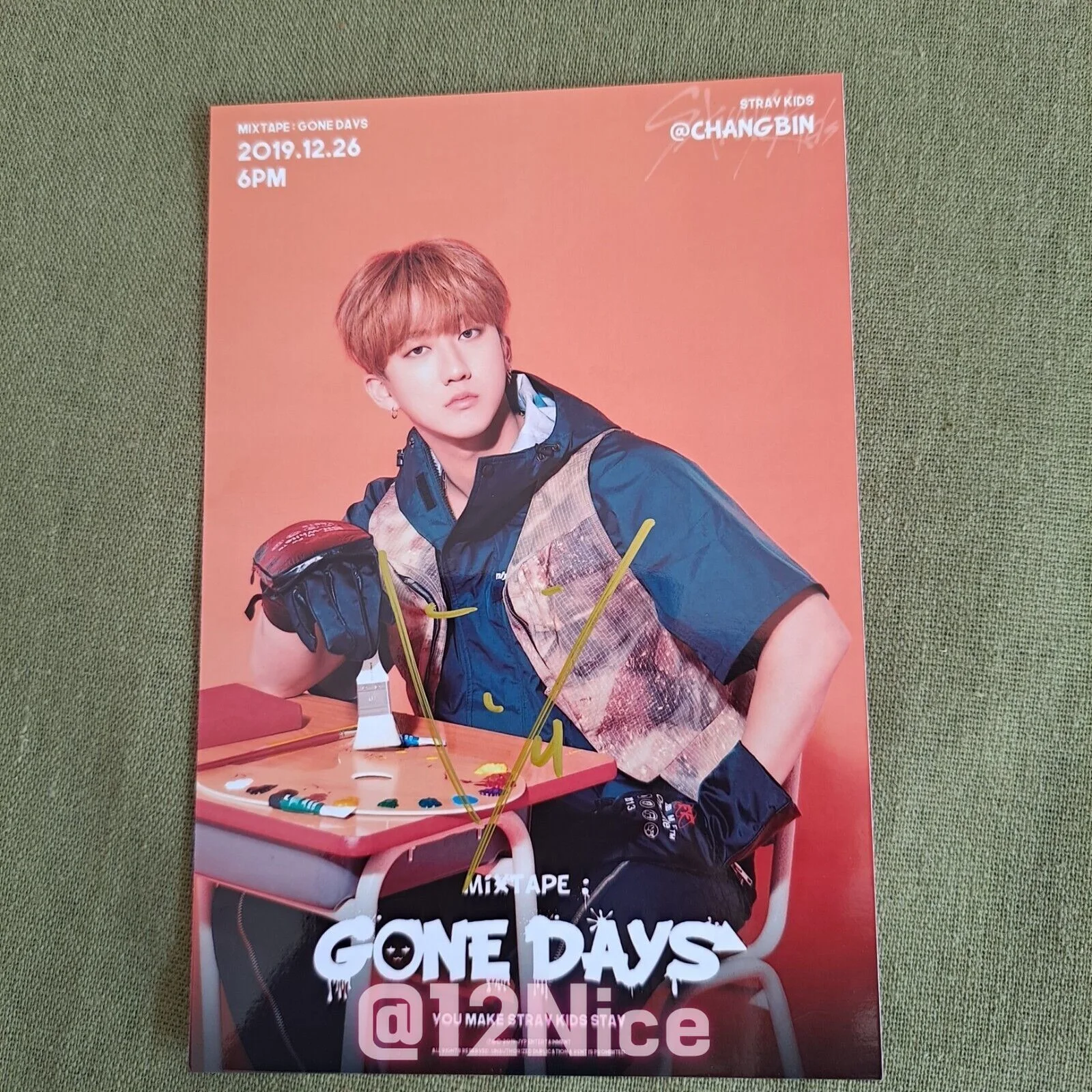 Stray Kids LEE KNOW FELIX HAN Photo Gone Days 4*6 K-POP Collection 2020, image 5