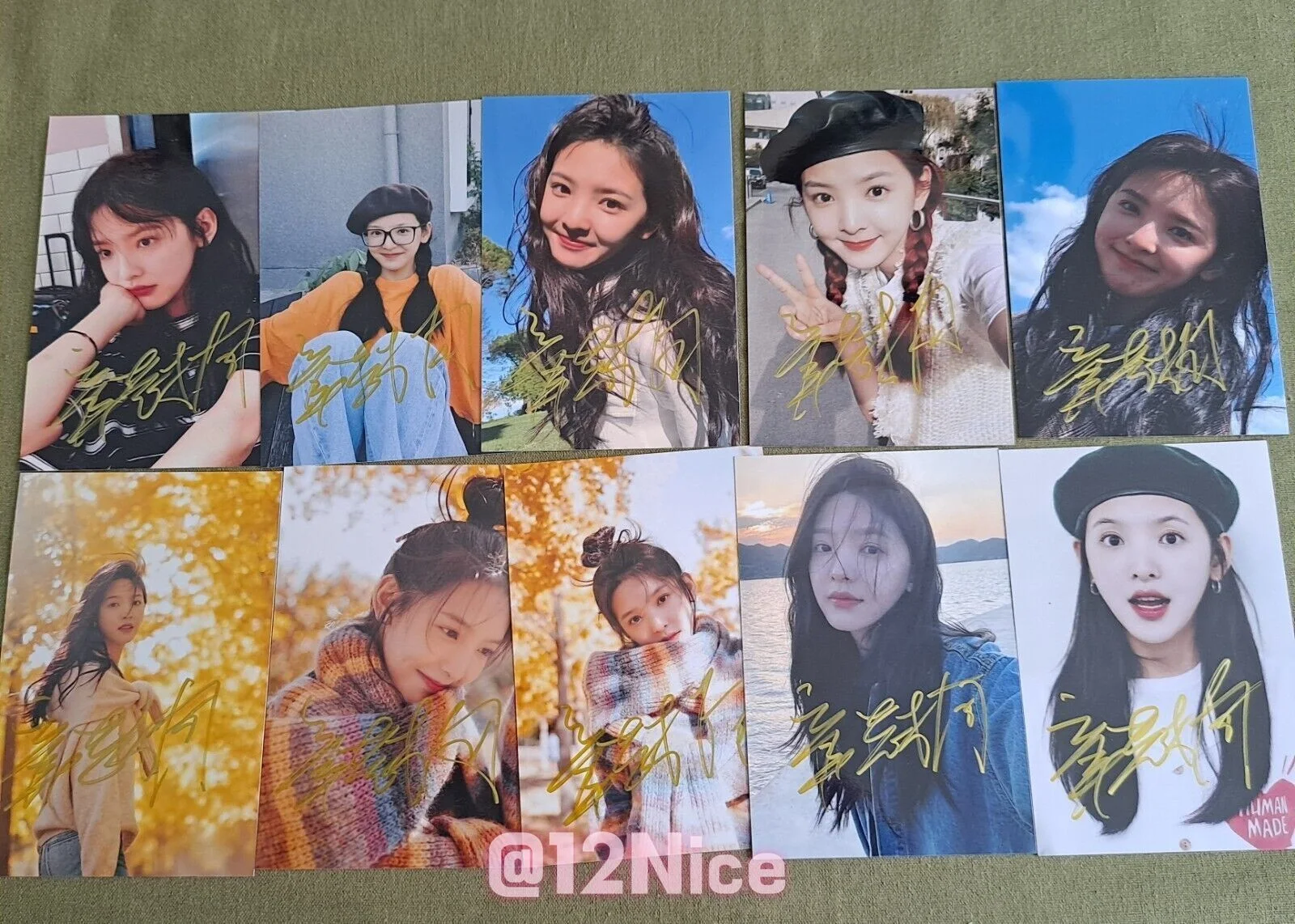Ruonan Zhang Autographed Signed Photo 4*6 Collection GIFTS 2022 章若楠 #Nice, изображение 2