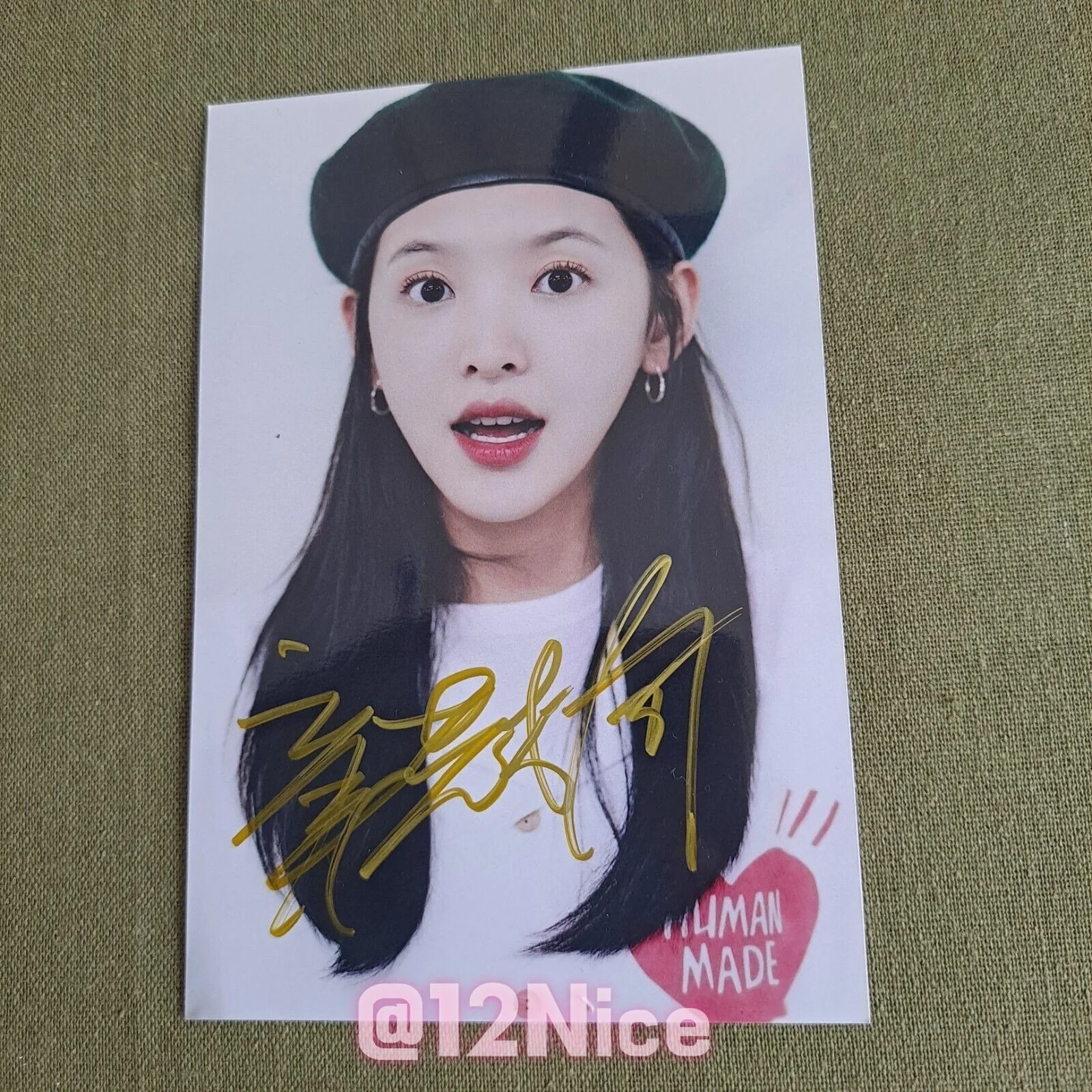 Ruonan Zhang Autographed Signed Photo 4*6 Collection GIFTS 2022 章若楠 #Nice, изображение 3
