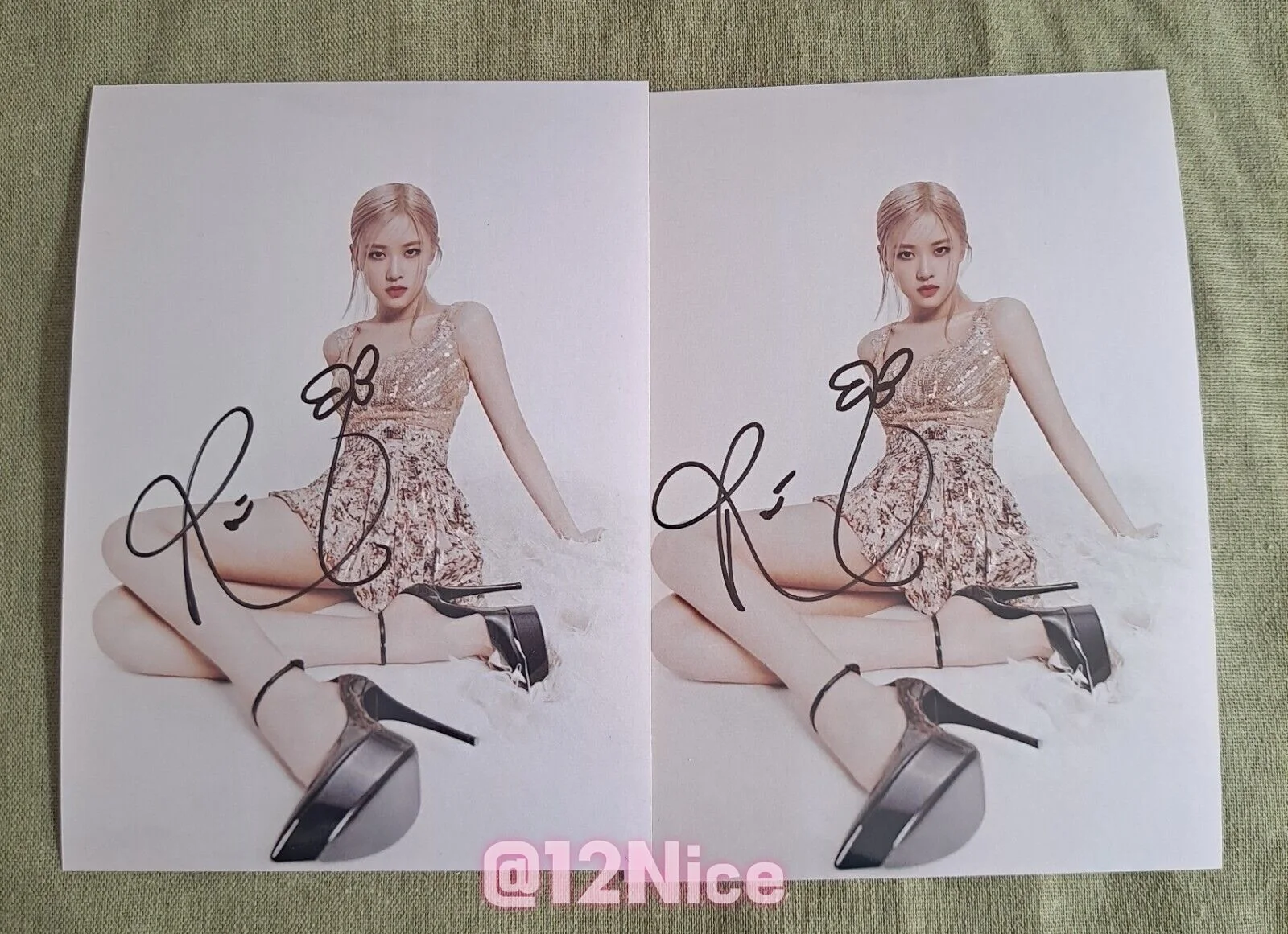 Blackpink ROSE Photo Picture Photos 4*6 K-POP COLLECTION 2022, изображение 2