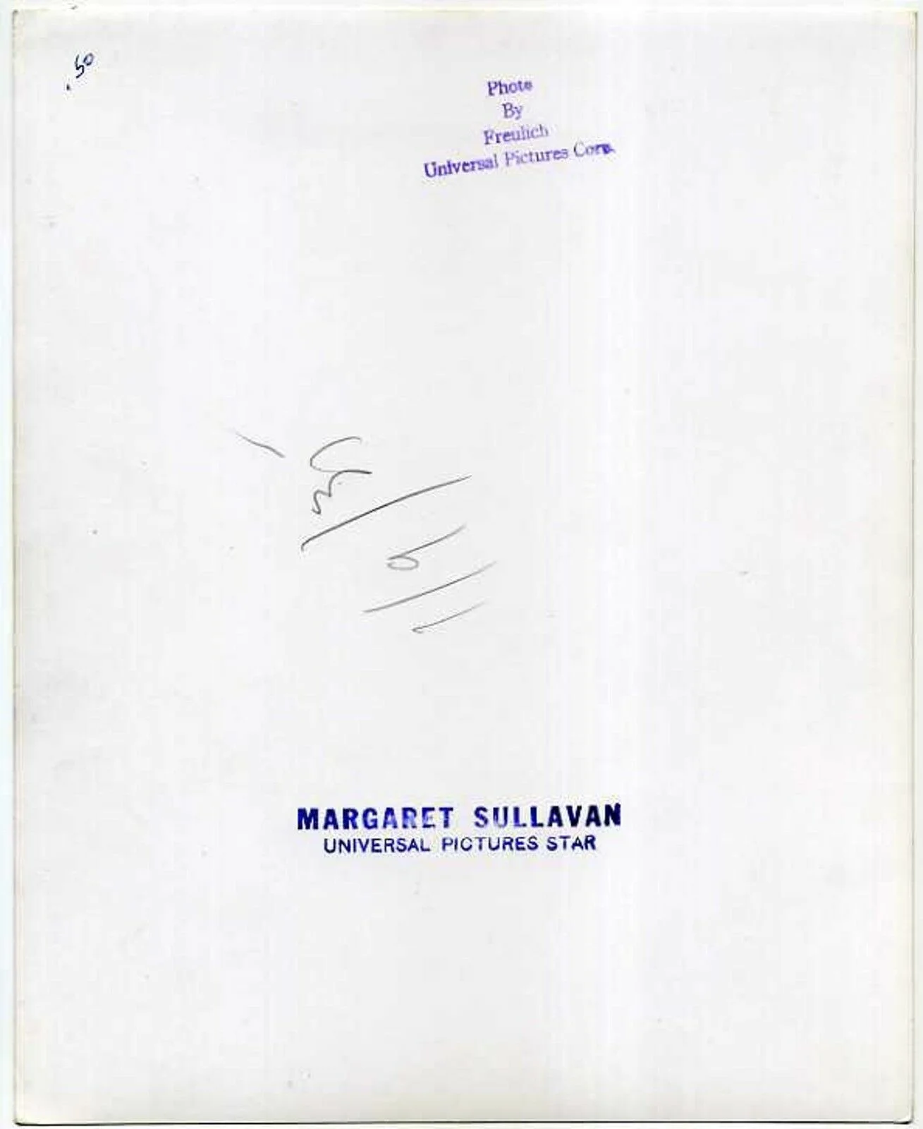 MARGARET SULLAVAN Jack Freulich 10x8 PORTRAIT, изображение 2