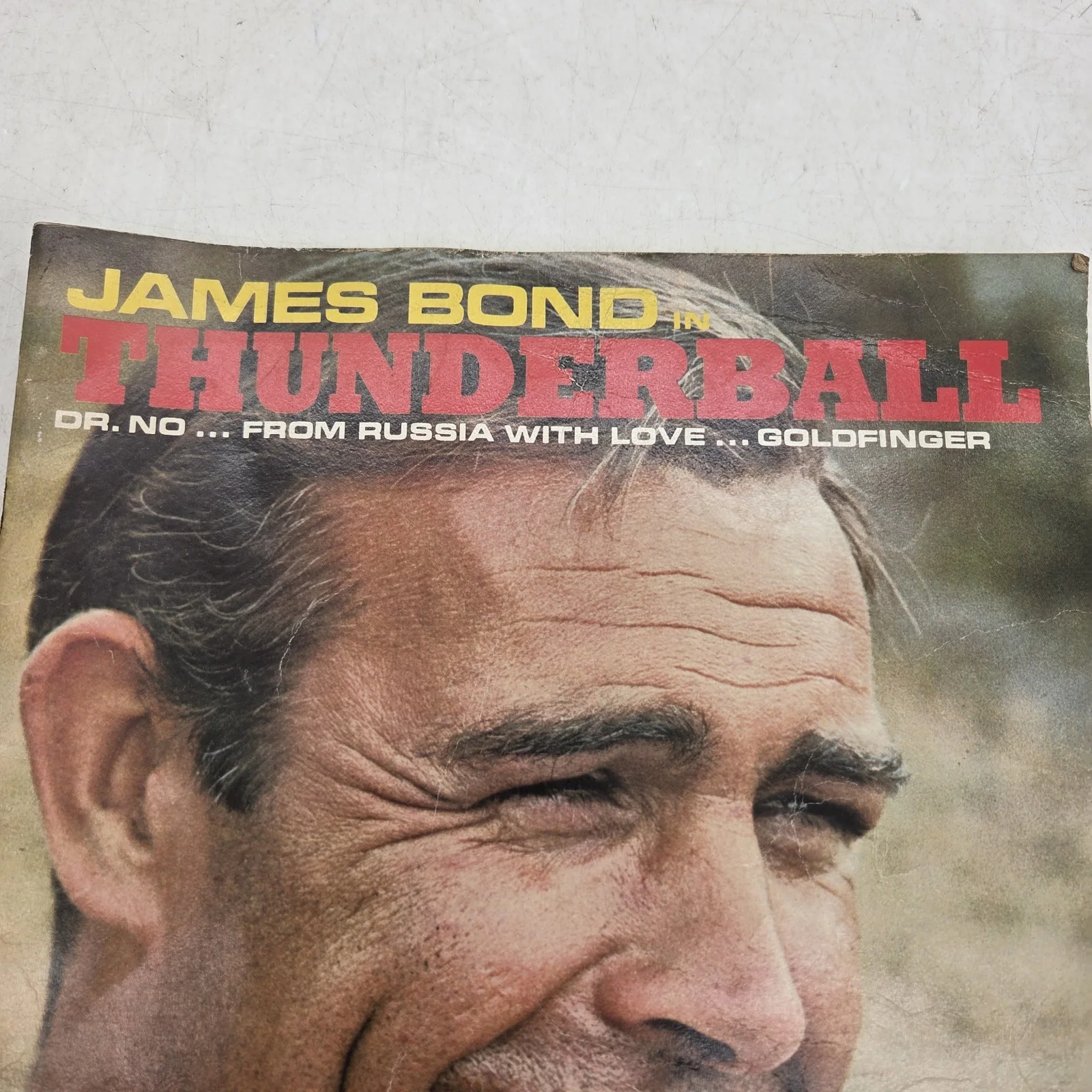 James Bond Thunderball Programme Film Premiere Brochure 1965 Sean Connery 007, изображение 2