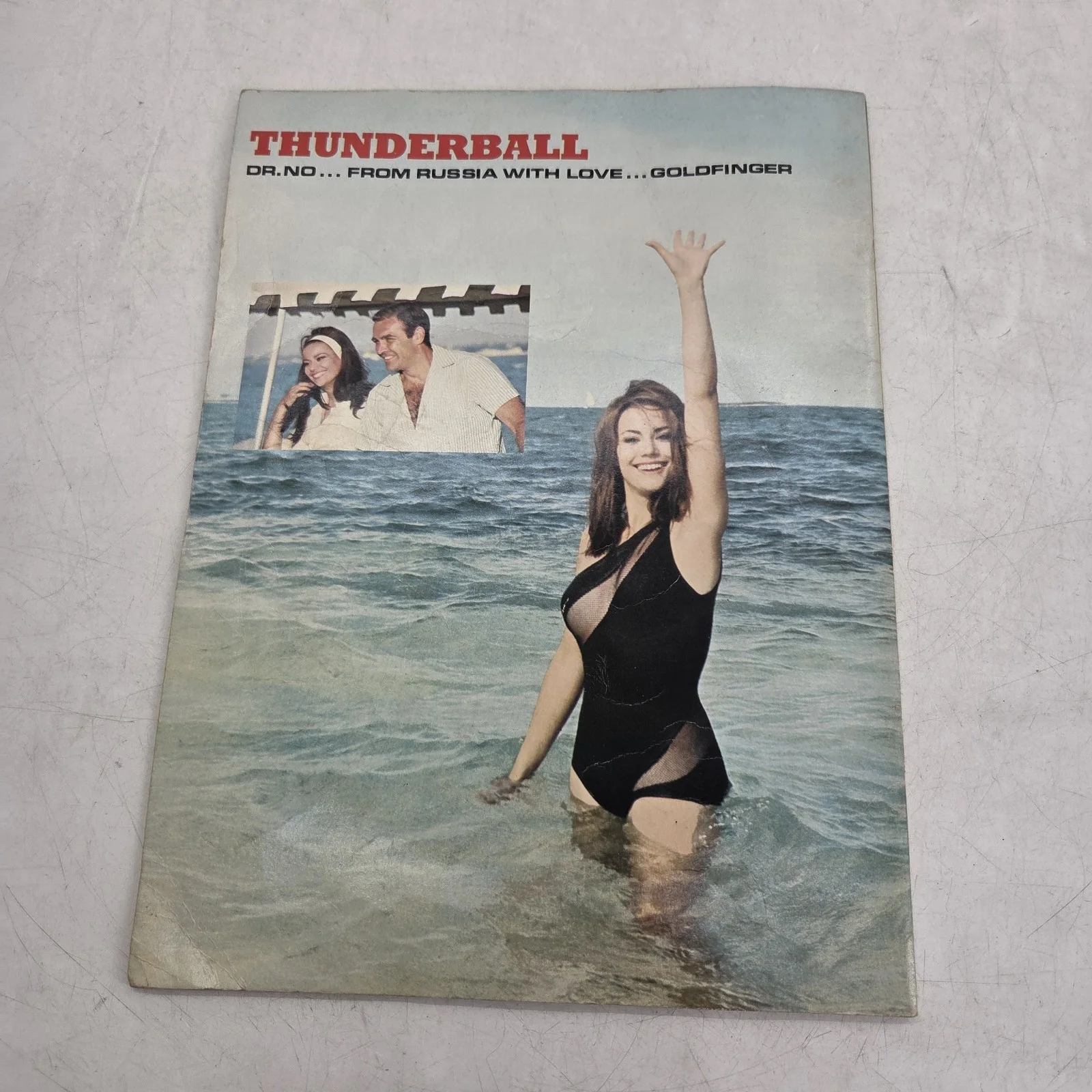 James Bond Thunderball Programme Film Premiere Brochure 1965 Sean Connery 007, изображение 5