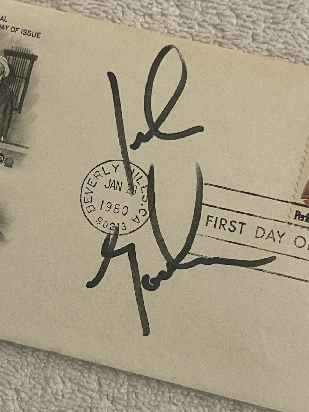 John Goodman — John Goodman Signed Autographed First Day Cover W.C Fields 1880-1980 JSA COA, image 2