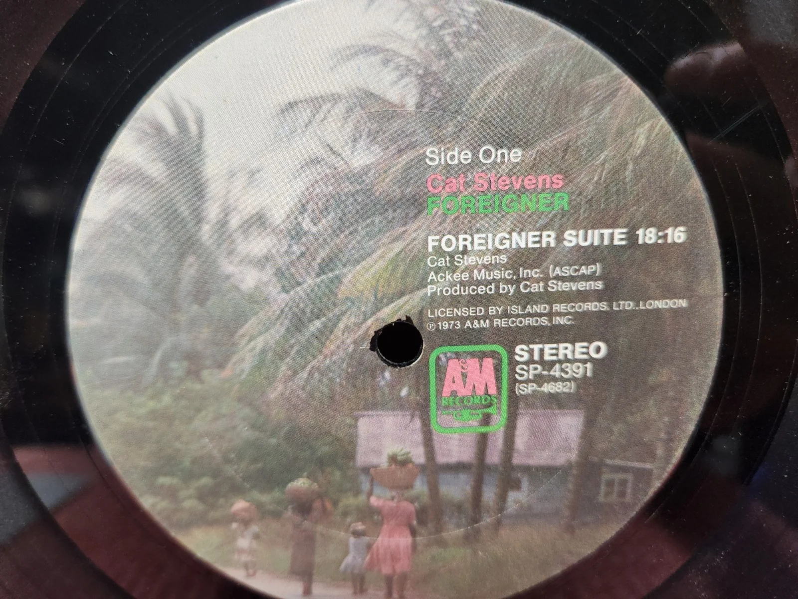 Yusuf Islam / Cat Stevens — Yusuf Islam AKA Cat Stevens SIGNED "Foreigner" Vinyl Album Cat Stevens AUTOGRAPH, изображение 4