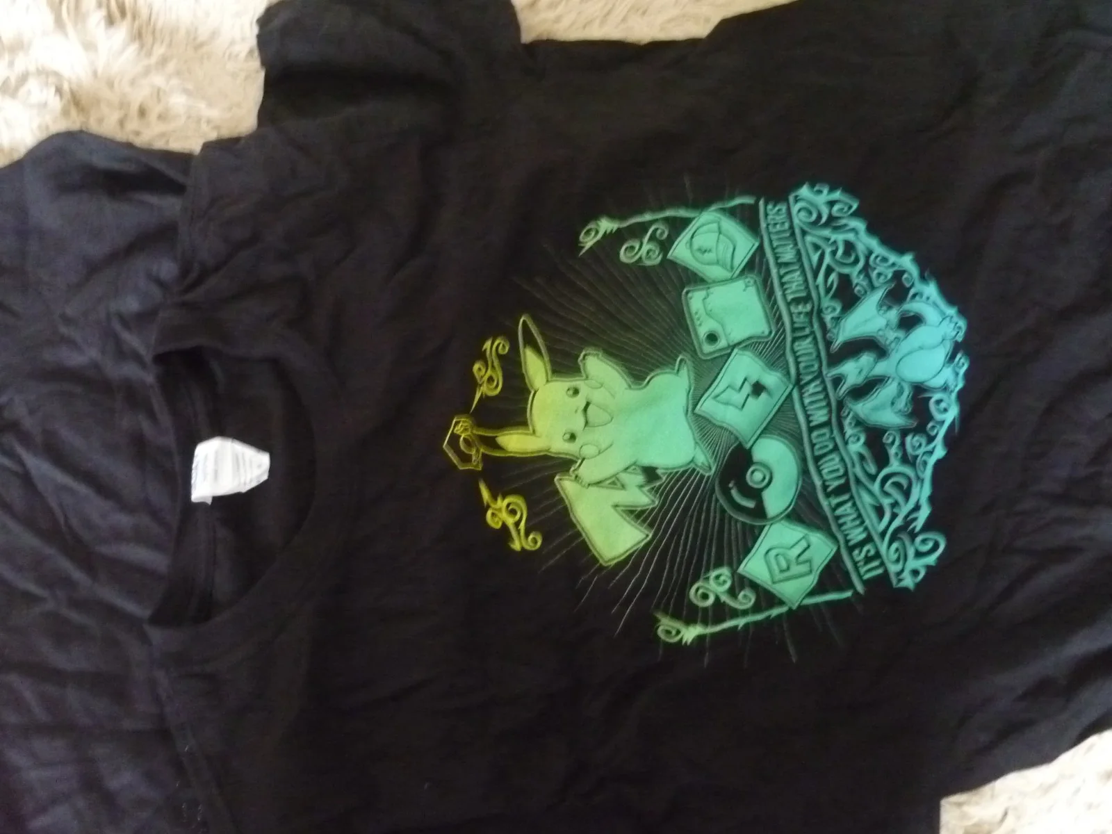 x2 tshirt bundle M medium geek gear mr robot loot pokemon what you do with life, изображение 4