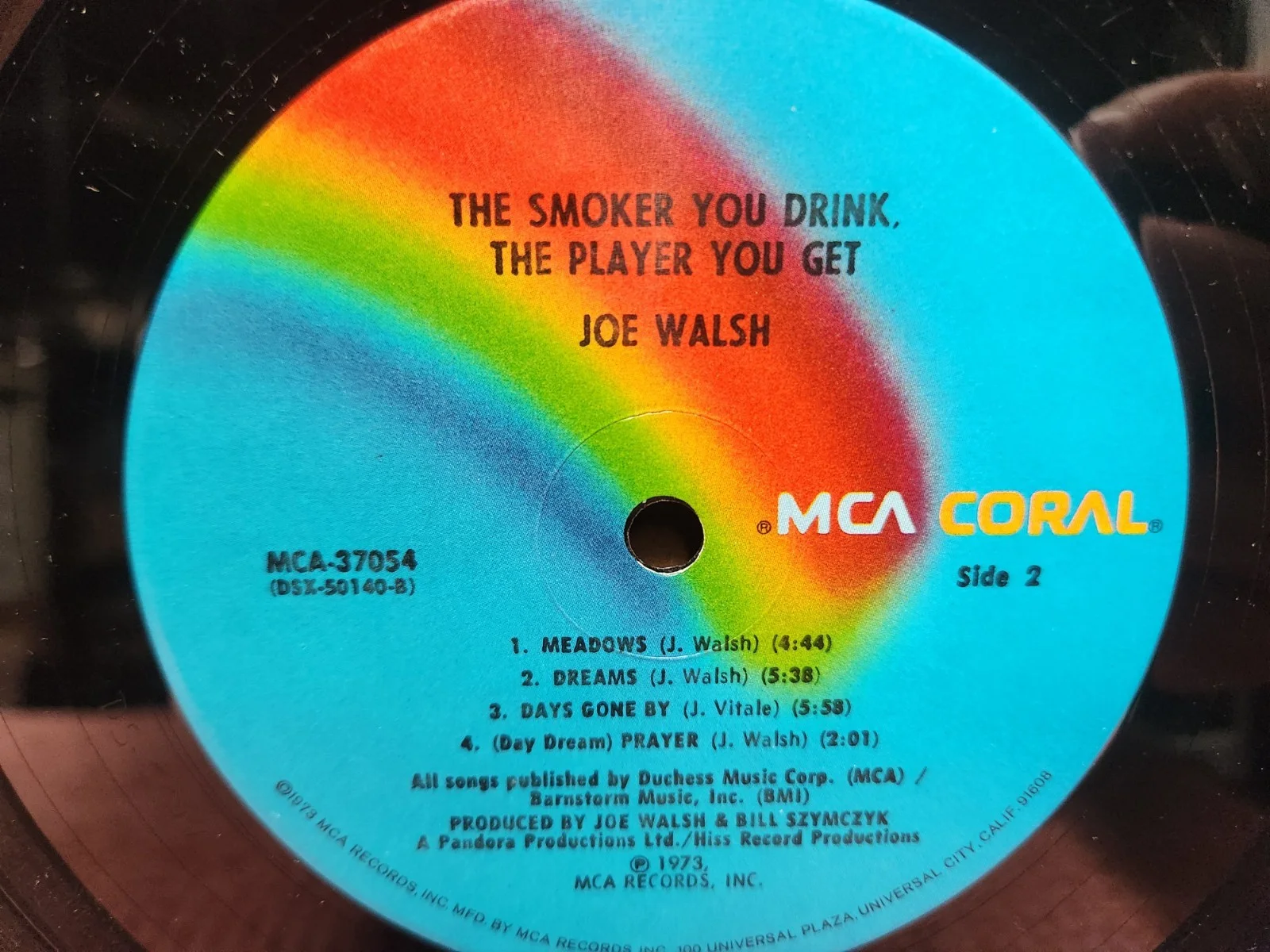 Joe Walsh SIGNED ALBUM "The Smoker You Drink, The Player You Get" PROMOTION ONLY, изображение 5