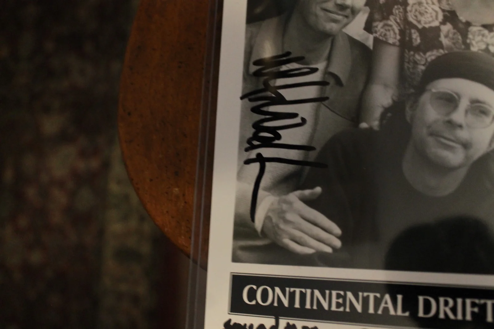 Continental Drifters Promo Photo ~ Signed & Inscribed by the Band w/ ephemera, image 4